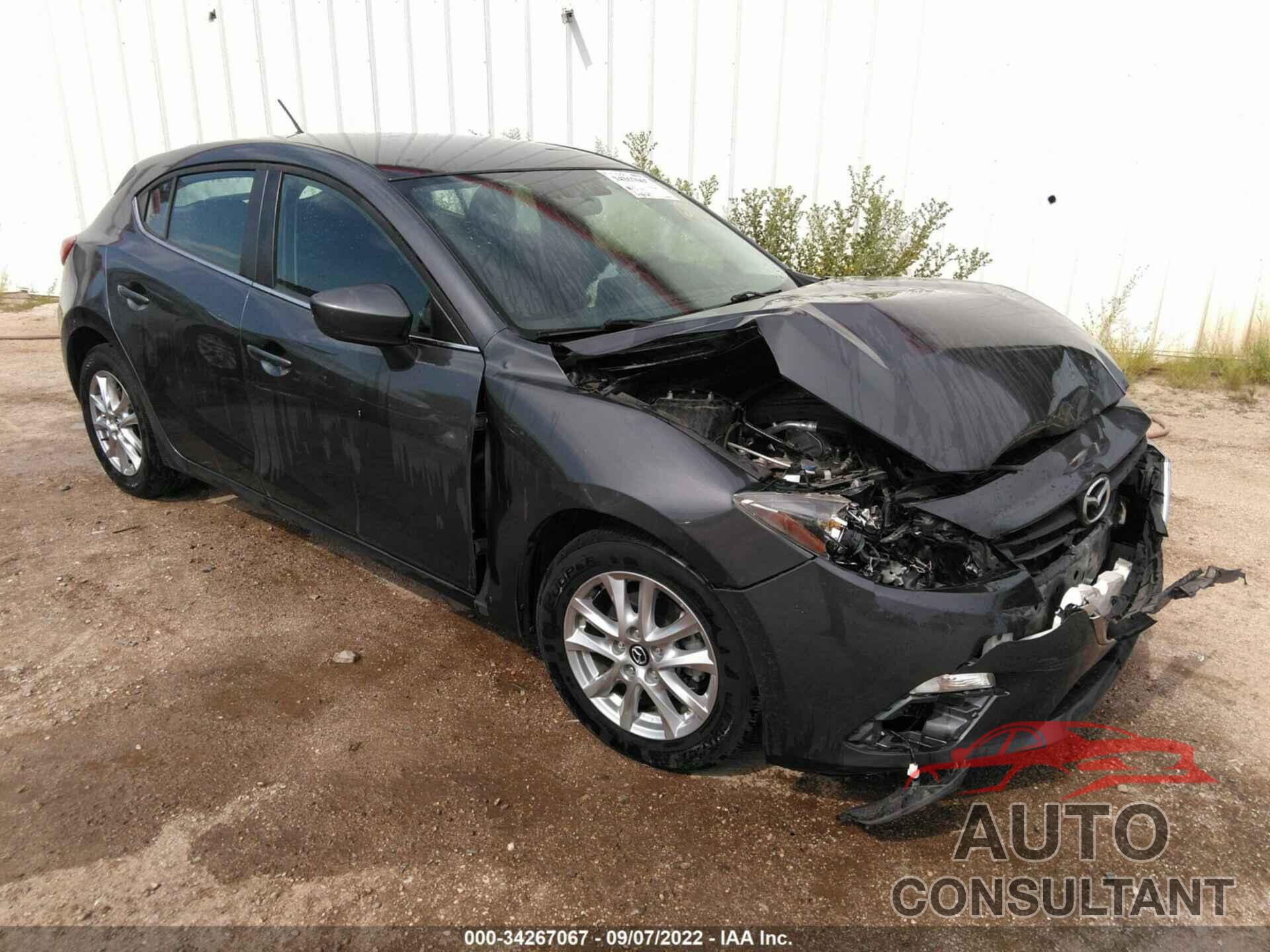 MAZDA MAZDA3 2016 - JM1BM1K73G1311410