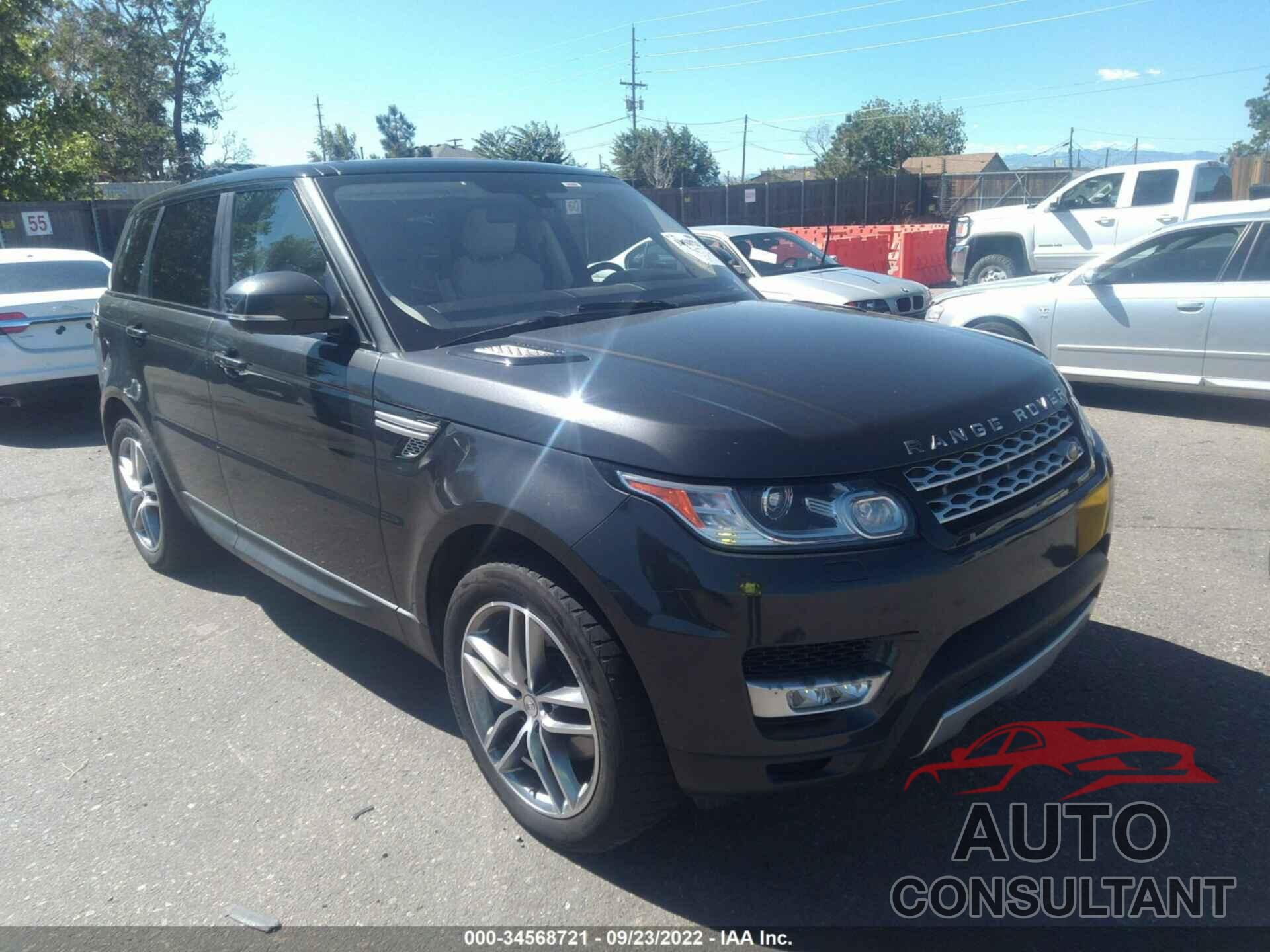 LAND ROVER RANGE ROVER SPORT 2016 - SALWR2VFXGA566995