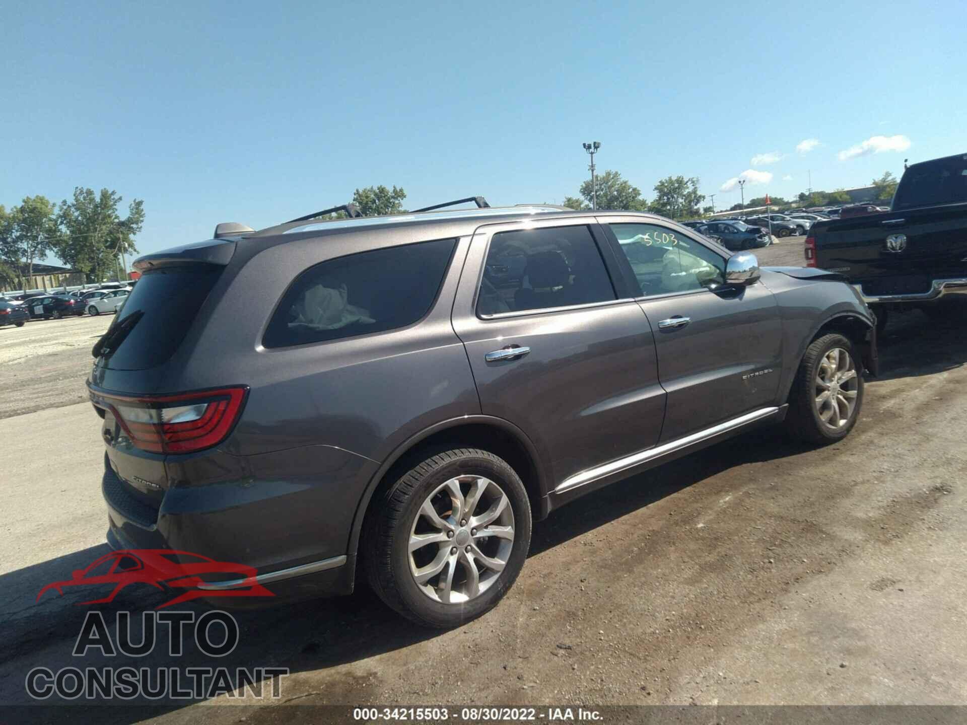 DODGE DURANGO 2017 - 1C4SDJET8HC753291