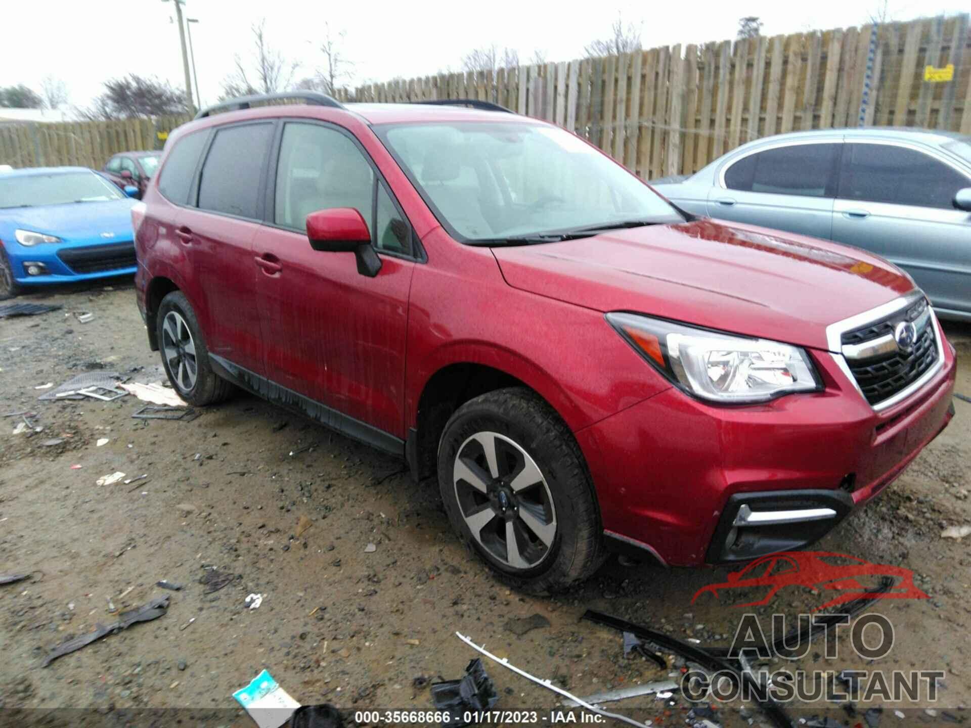SUBARU FORESTER 2017 - JF2SJAGC3HH467200