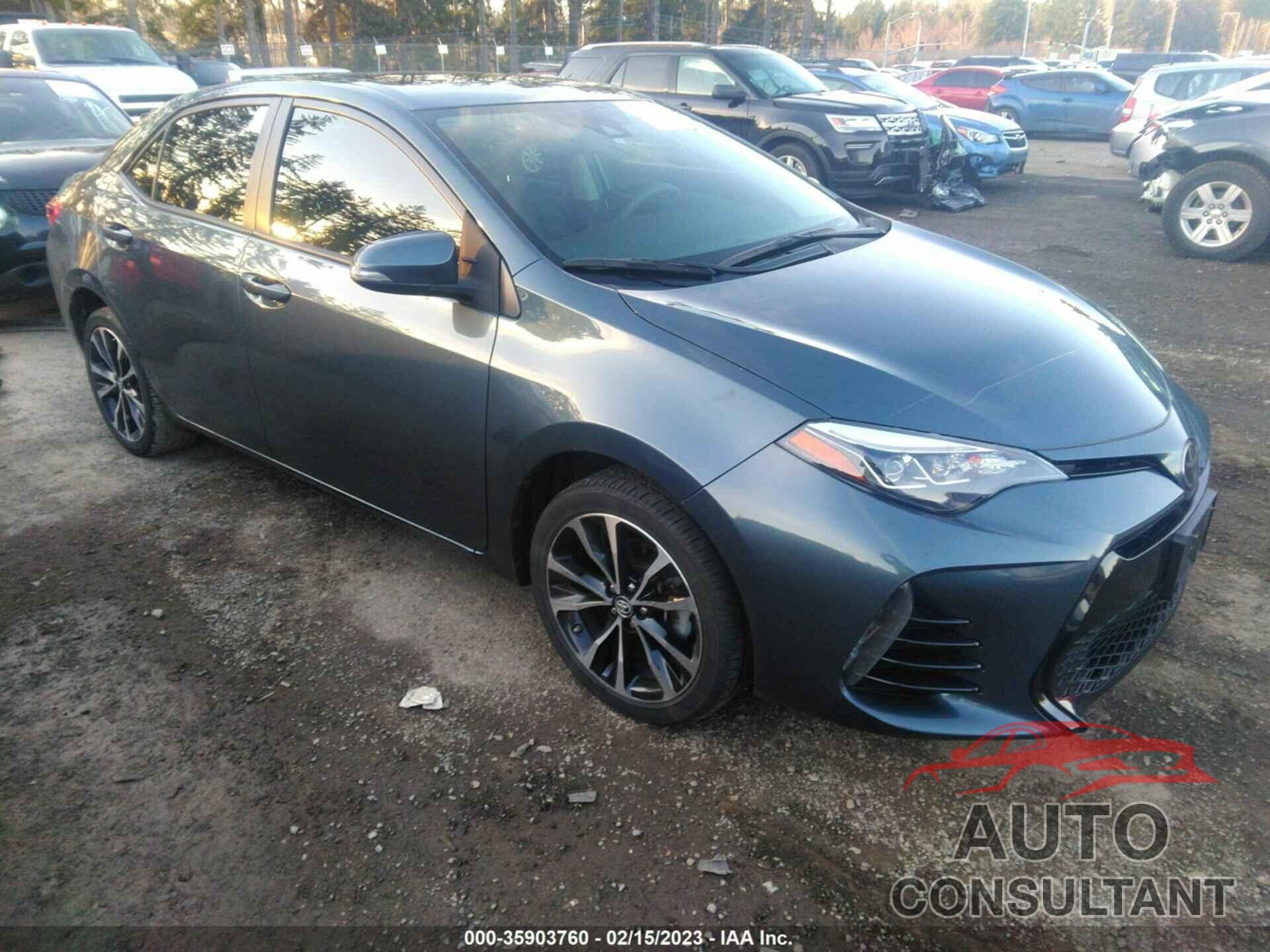 TOYOTA COROLLA 2017 - 2T1BURHEXHC806317