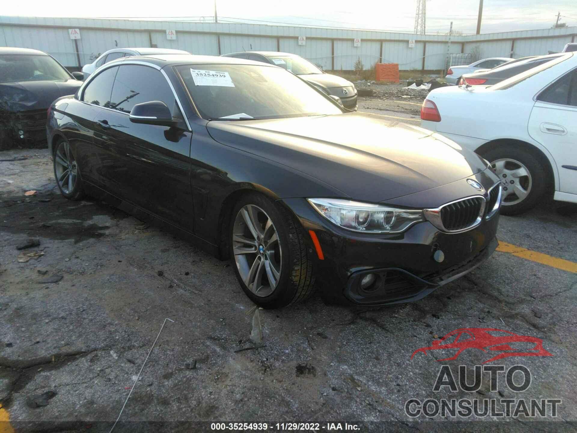 BMW 4 SERIES 2016 - WBA3V7C59G5A27838