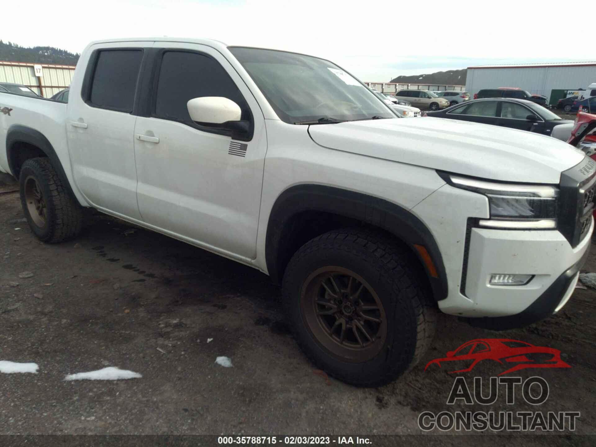 NISSAN FRONTIER 2022 - 1N6ED1EK7NN641583