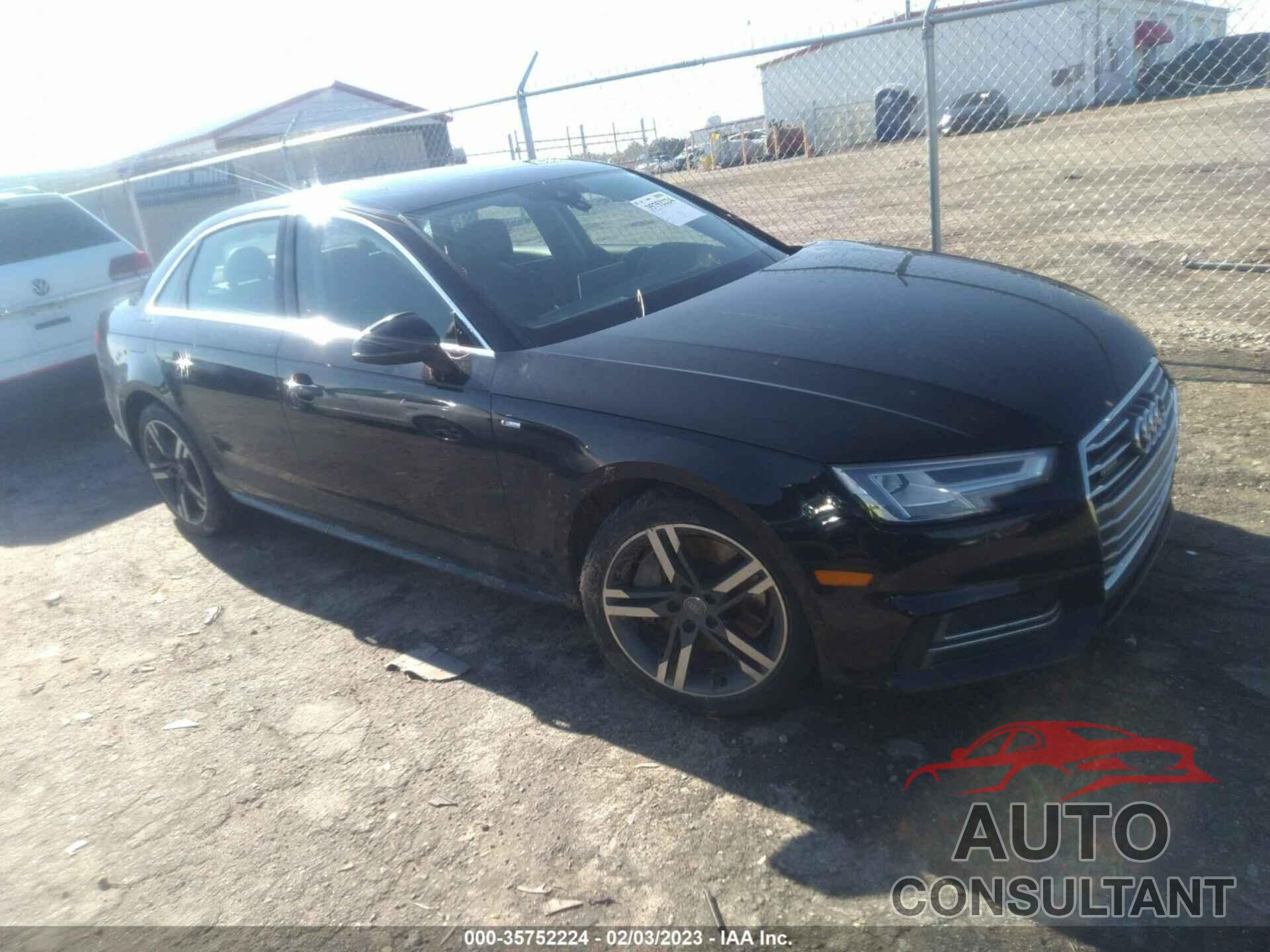 AUDI A4 2017 - WAUENAF40HN024320