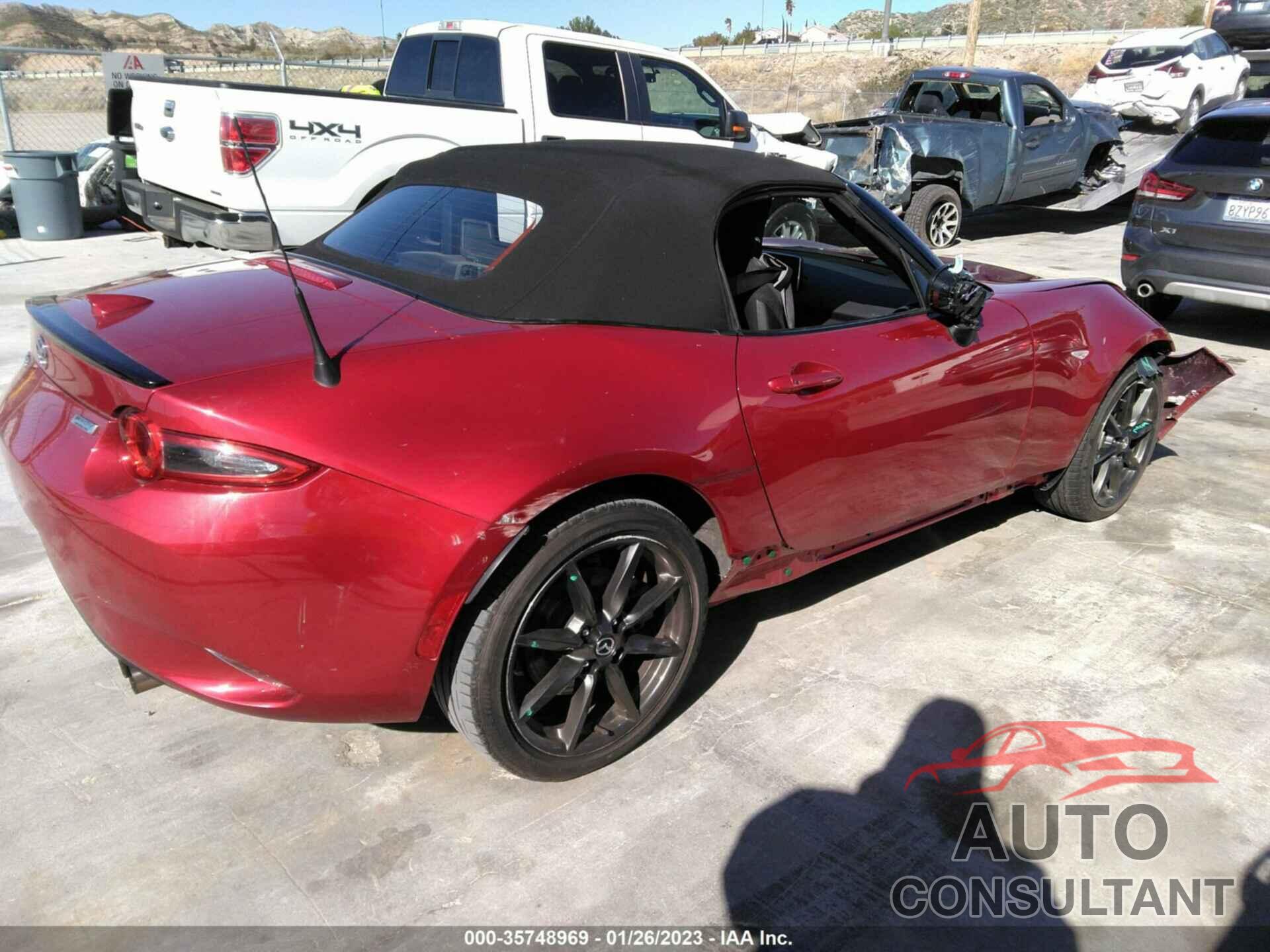 MAZDA MX-5 MIATA 2016 - JM1NDAC74G0110780