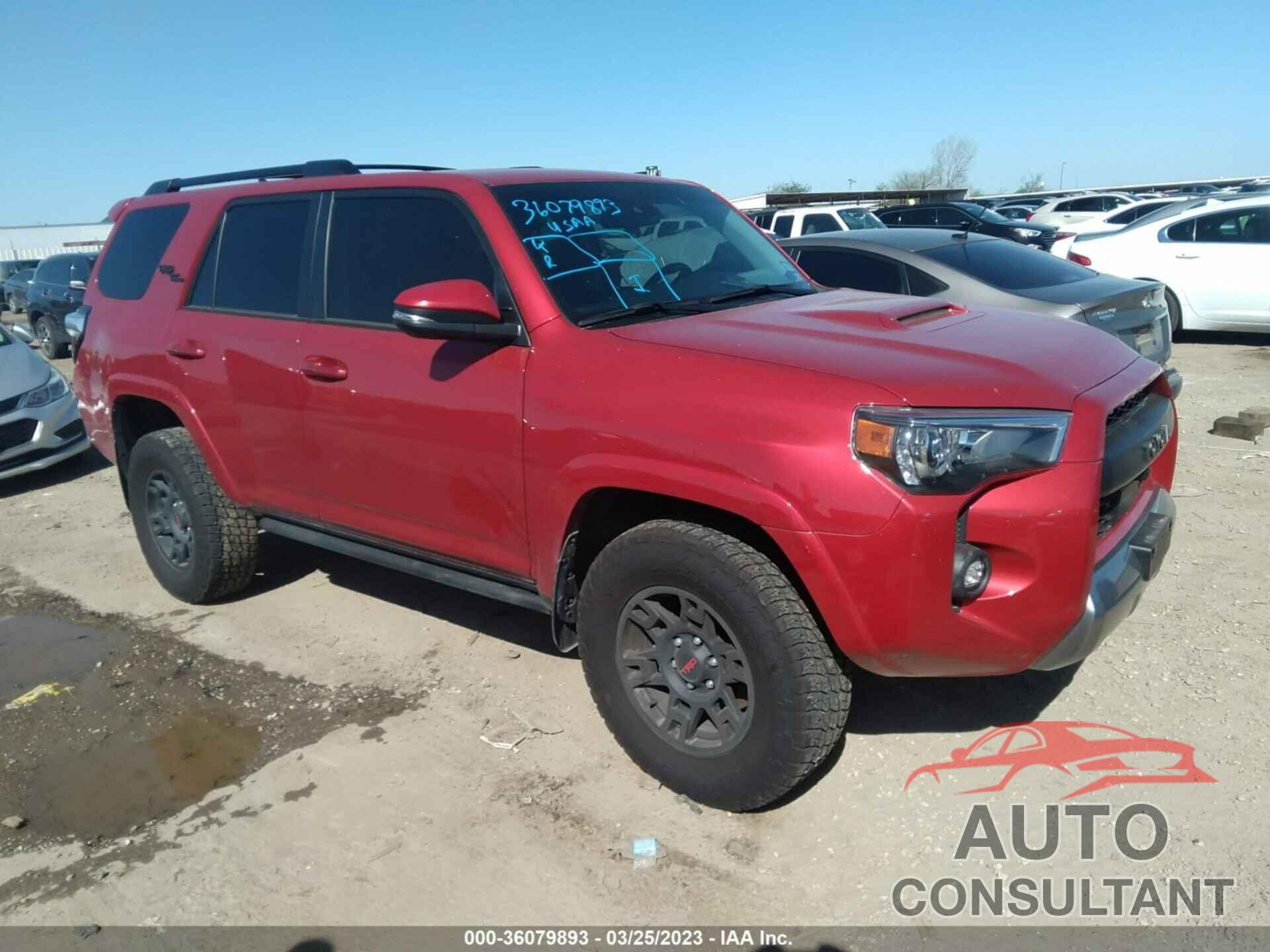 TOYOTA 4RUNNER 2022 - JTERU5JR5N6044873