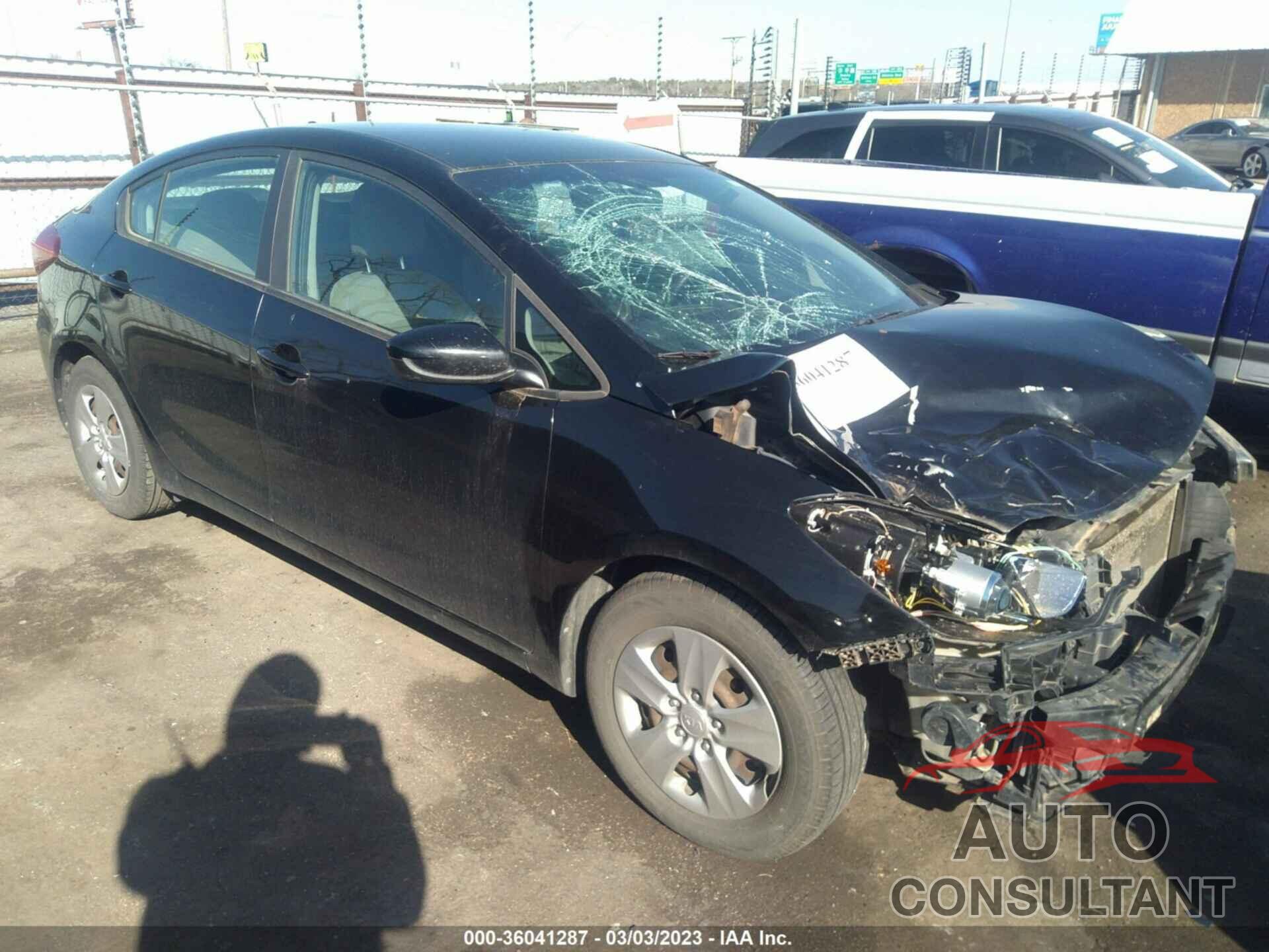 KIA FORTE 2016 - KNAFK4A62G5539308