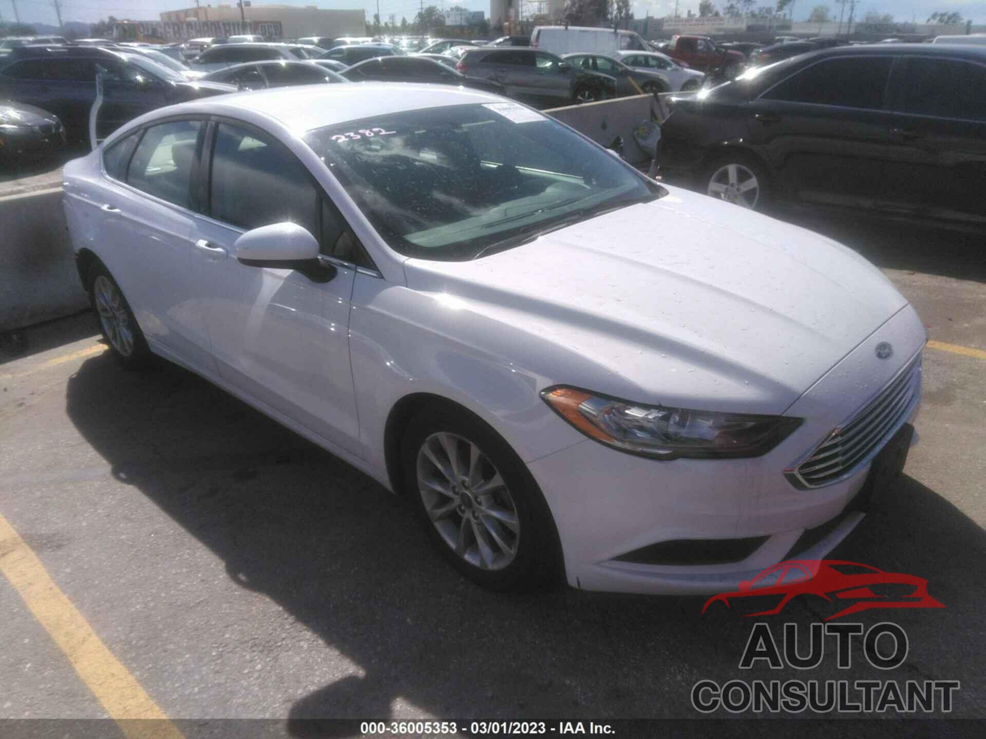 FORD FUSION 2017 - 3FA6P0H71HR278138