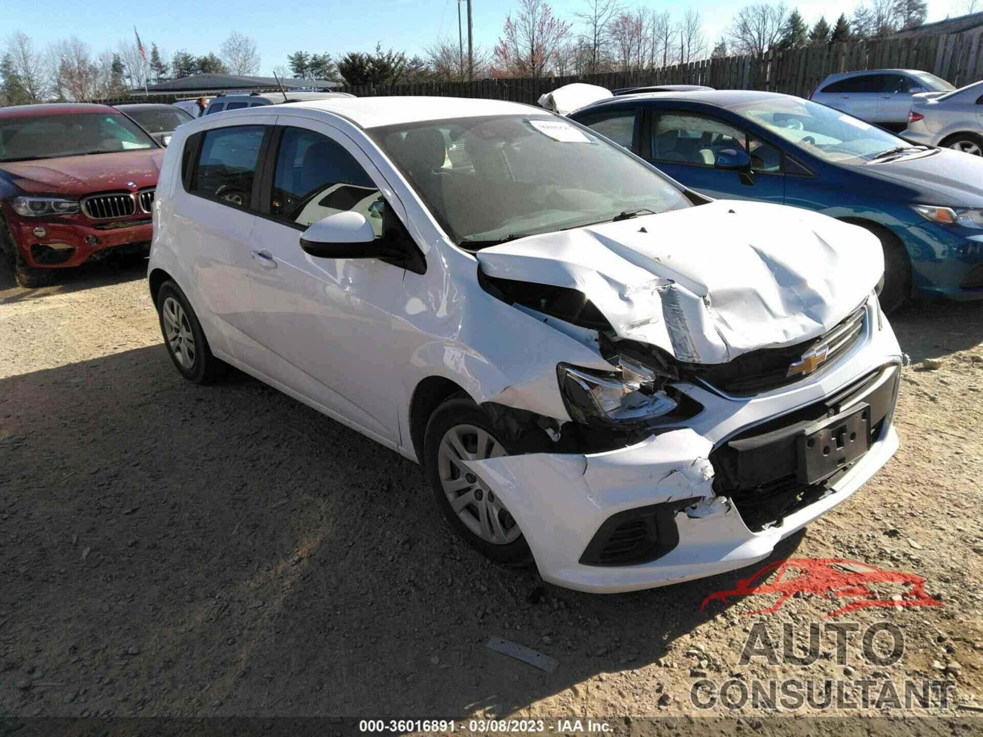 CHEVROLET SONIC 2020 - 1G1JG6SB5L4115331