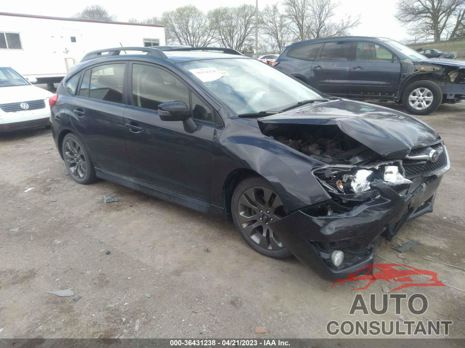 SUBARU IMPREZA WAGON 2016 - JF1GPAP67G8250928