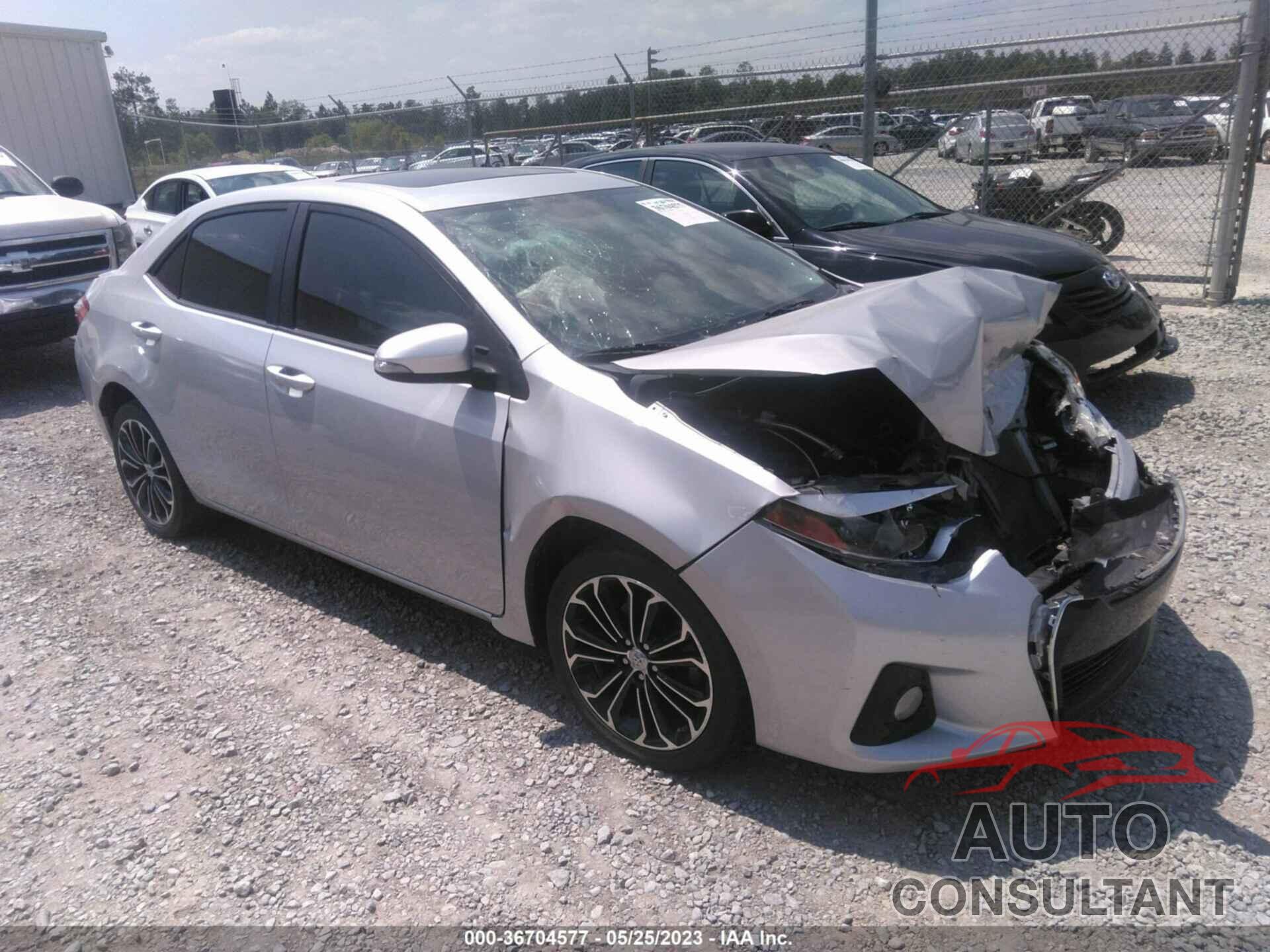 TOYOTA COROLLA 2016 - 5YFBURHE7GP520147