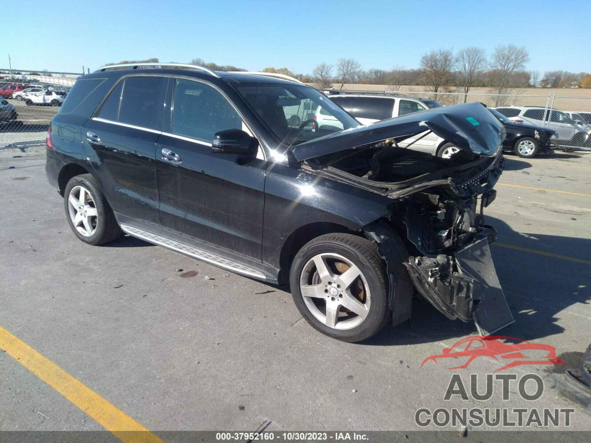 MERCEDES-BENZ ML 400 2015 - 4JGDA5GB5FA440684