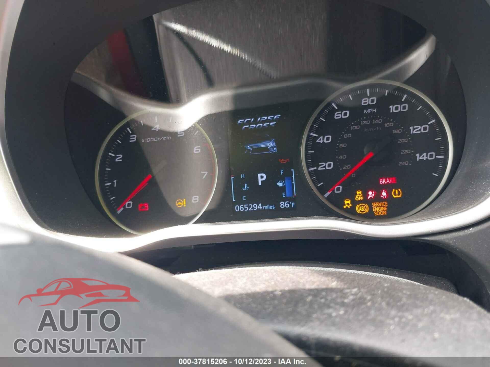 MITSUBISHI ECLIPSE CROSS 2018 - JA4AS3AA8JZ041068