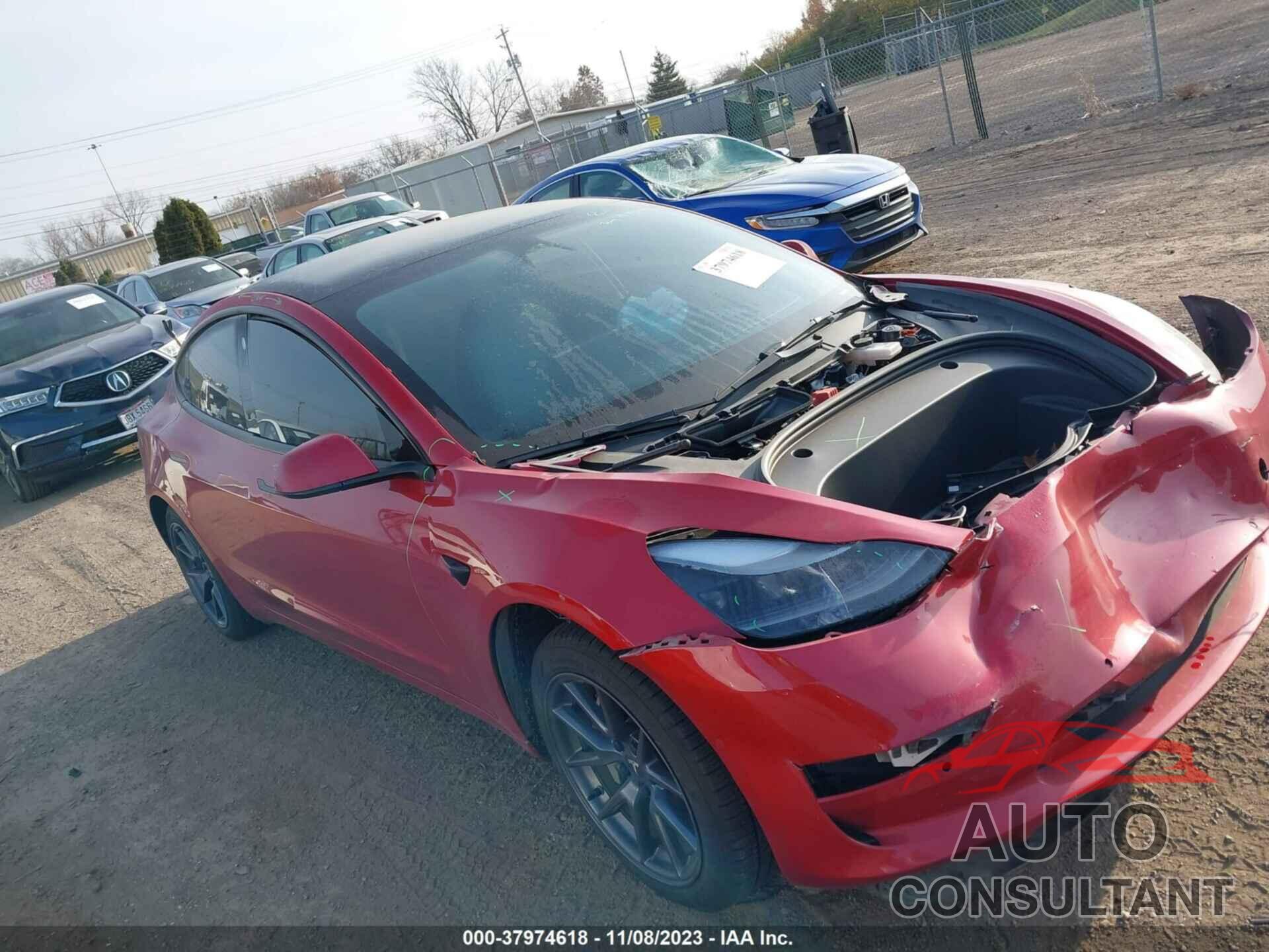 TESLA MODEL 3 2022 - 5YJ3E1EB1NF126200