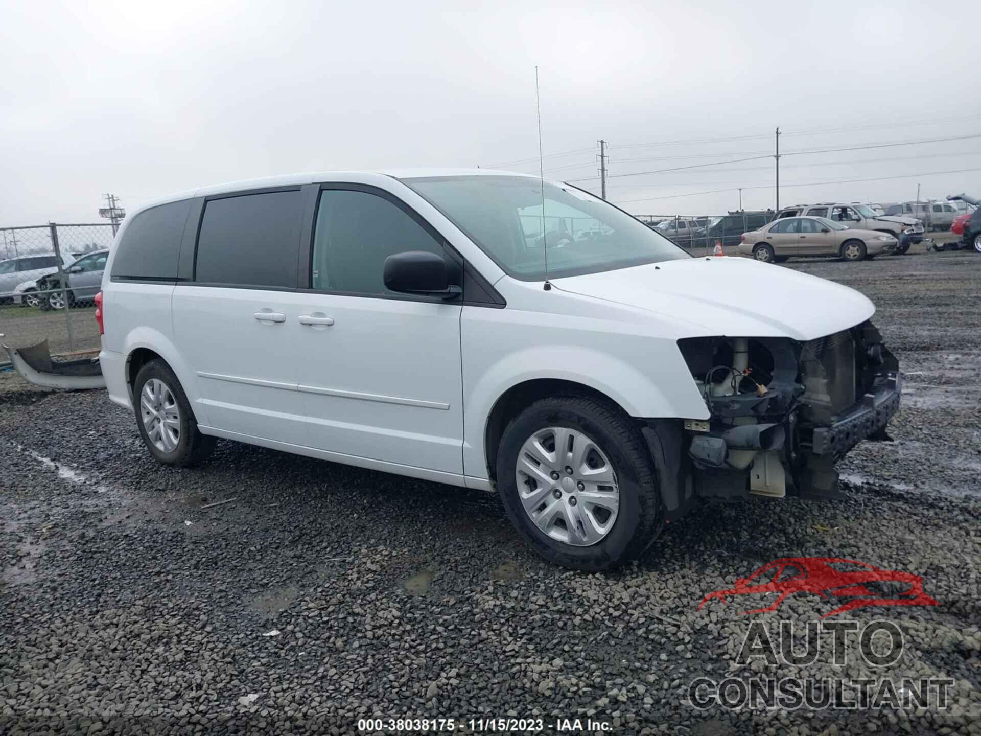 DODGE GRAND CARAVAN 2016 - 2C4RDGBG5GR242488