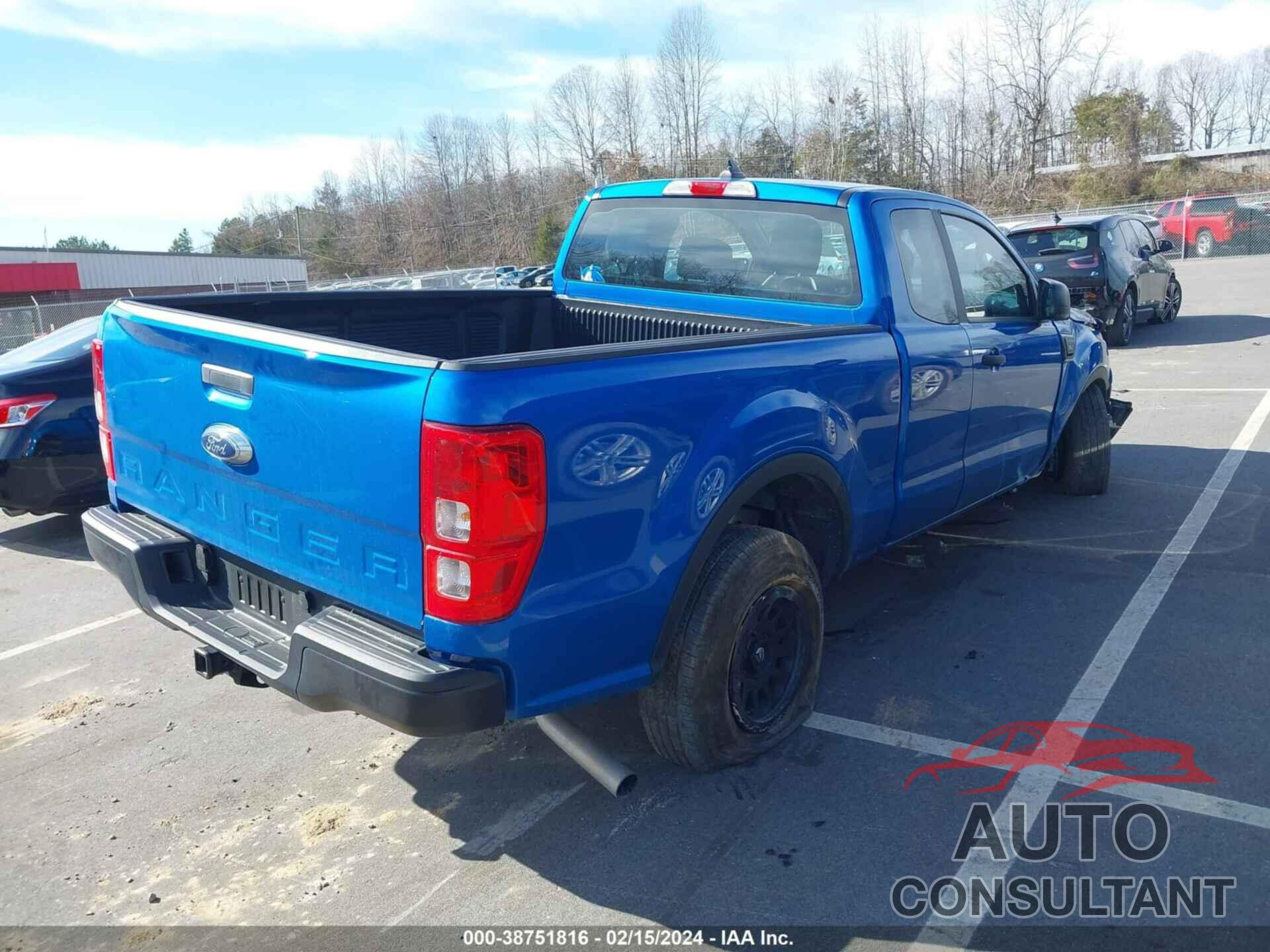 FORD RANGER 2022 - 1FTER1EH6NLD25855