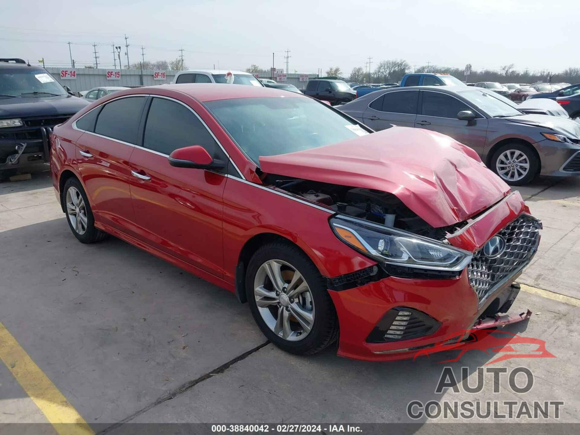 HYUNDAI SONATA 2019 - 5NPE34AF5KH740785