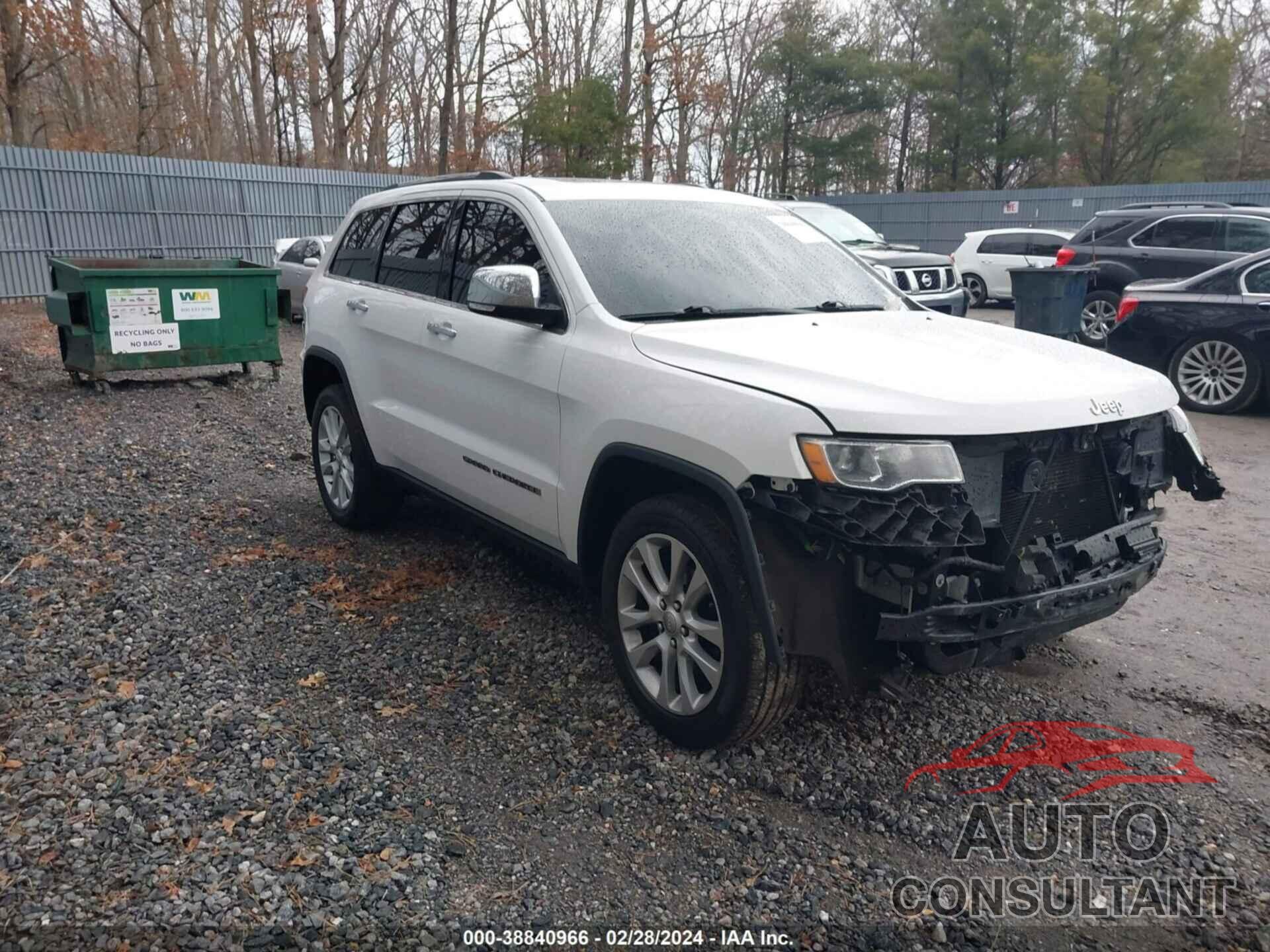 JEEP GRAND CHEROKEE 2017 - 1C4RJFBG0HC947325