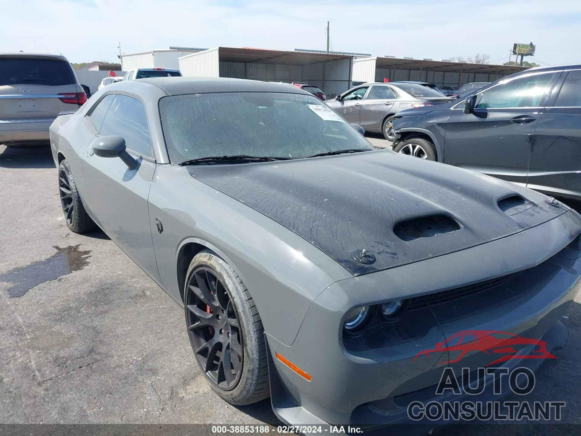 DODGE CHALLENGER 2019 - 2C3CDZL92KH638351