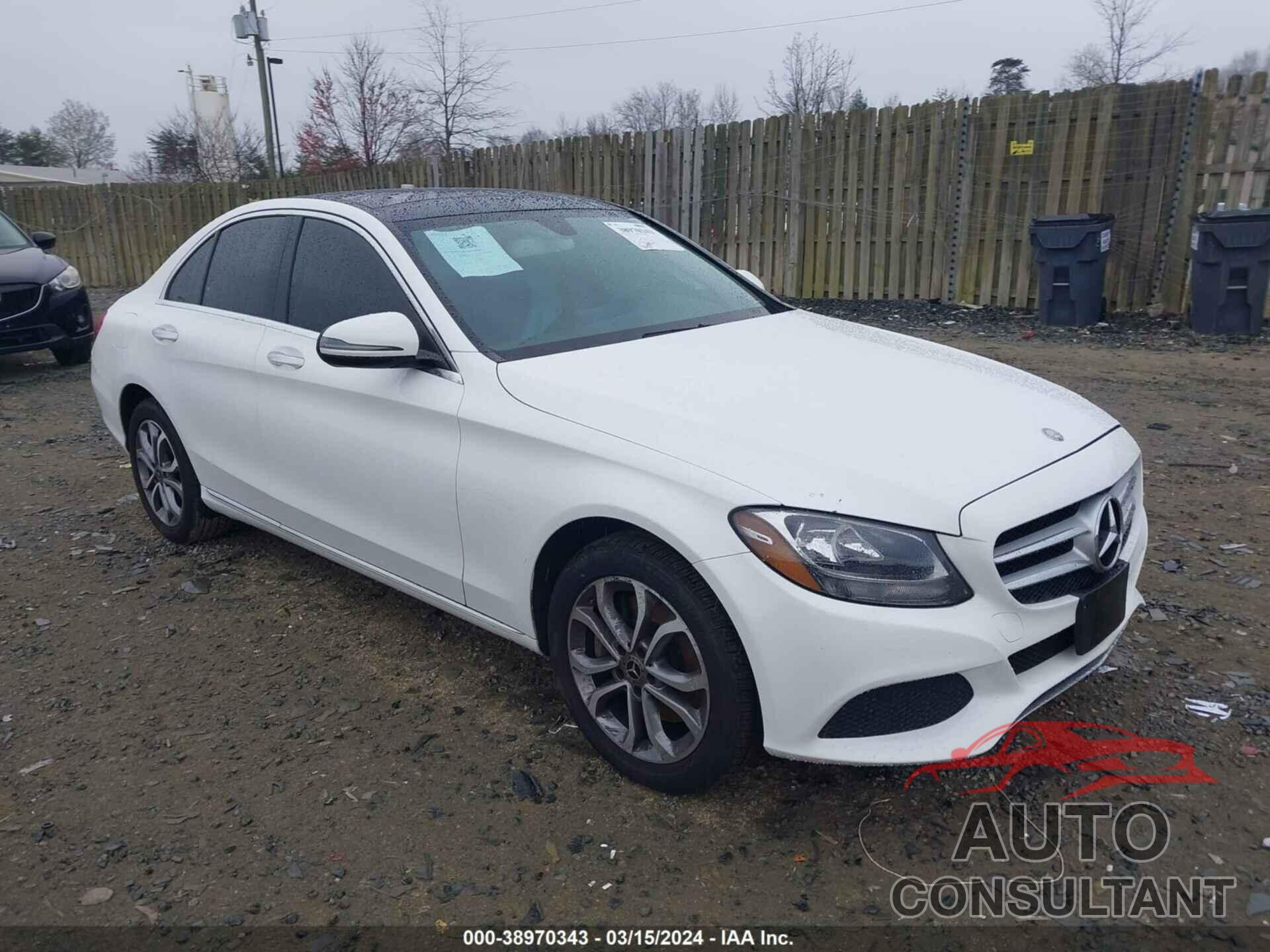 MERCEDES-BENZ C 300 2017 - 55SWF4KB8HU214891