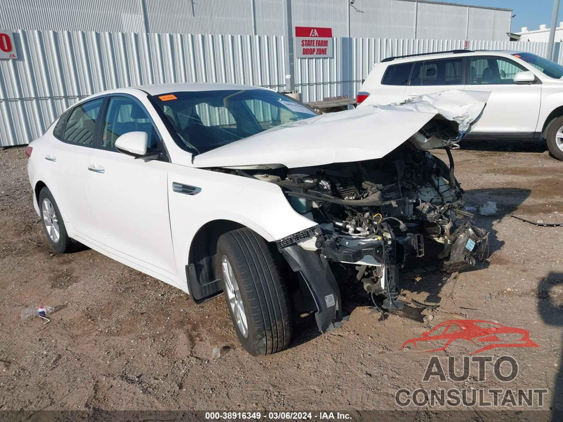 KIA OPTIMA 2016 - KNAGT4L3XG5089041