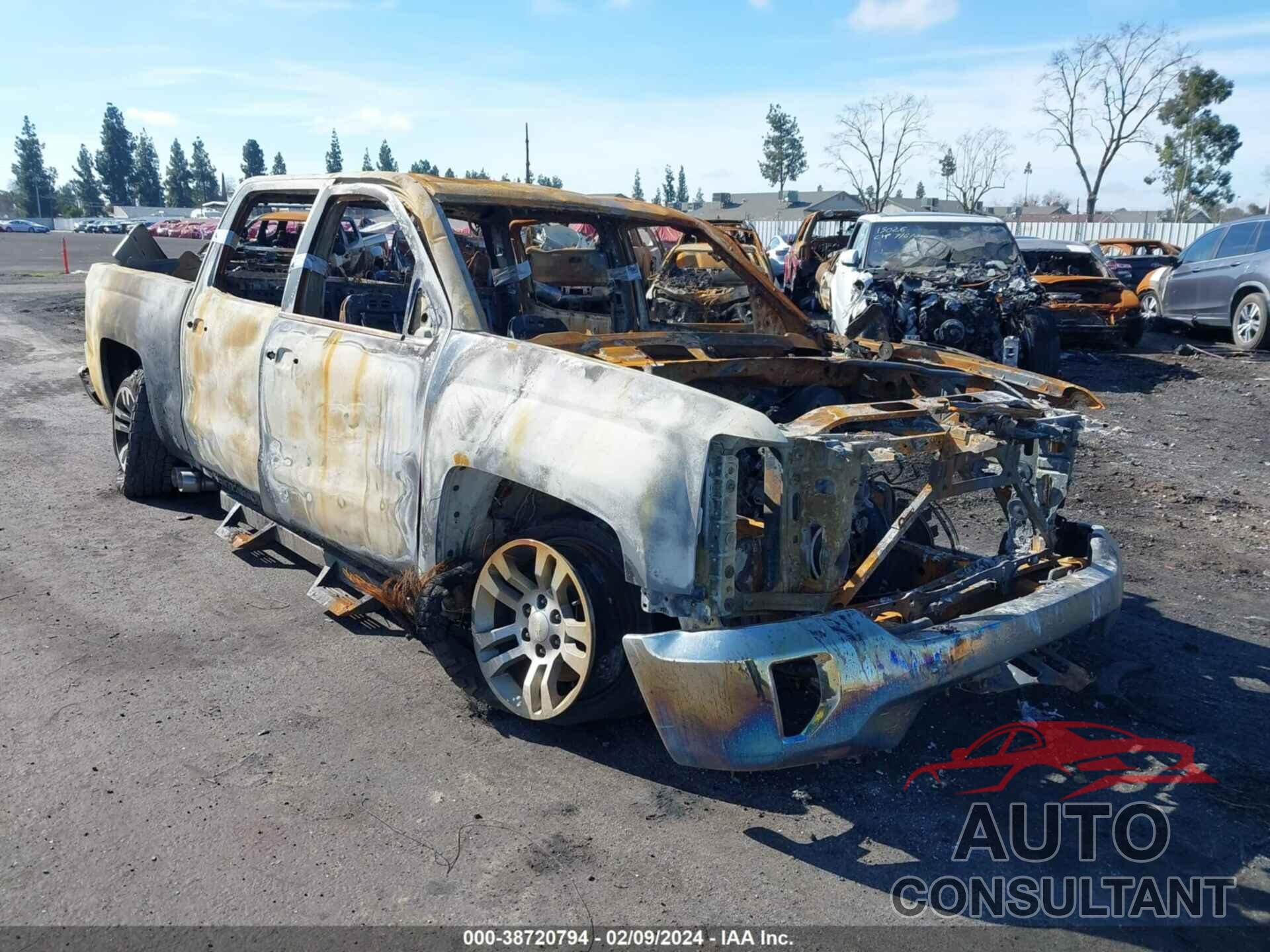 CHEVROLET SILVERADO 2018 - 3GCPCREC6JG336701