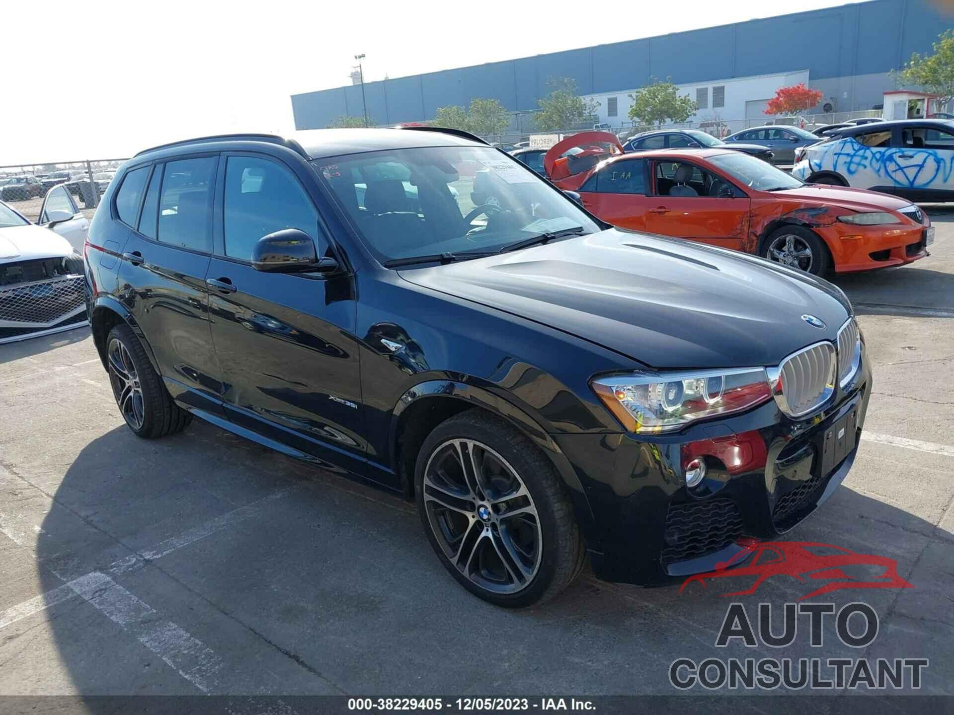 BMW X3 2015 - 5UXWX7C51F0K34001