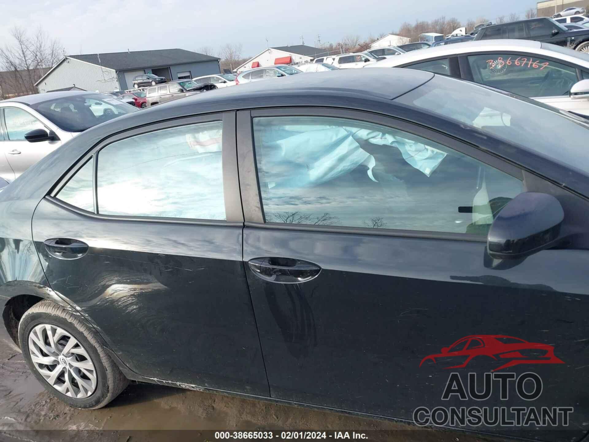 TOYOTA COROLLA 2019 - 2T1BURHE5KC208787