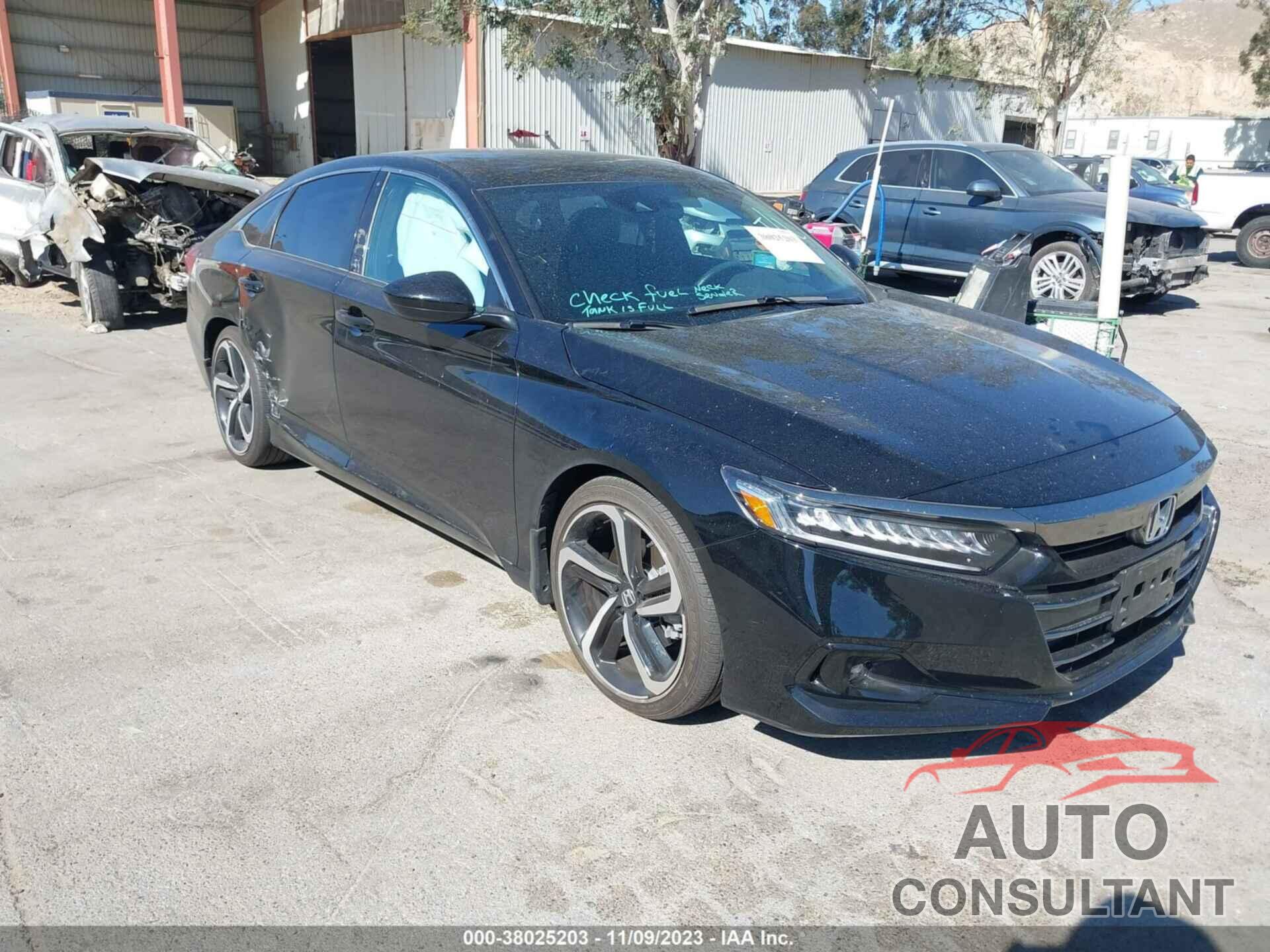 HONDA ACCORD SEDAN 2022 - 1HGCV1F33NA081746