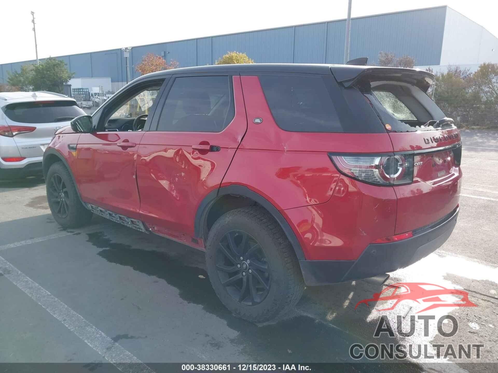 LAND ROVER DISCOVERY SPORT 2017 - SALCP2BG6HH650634
