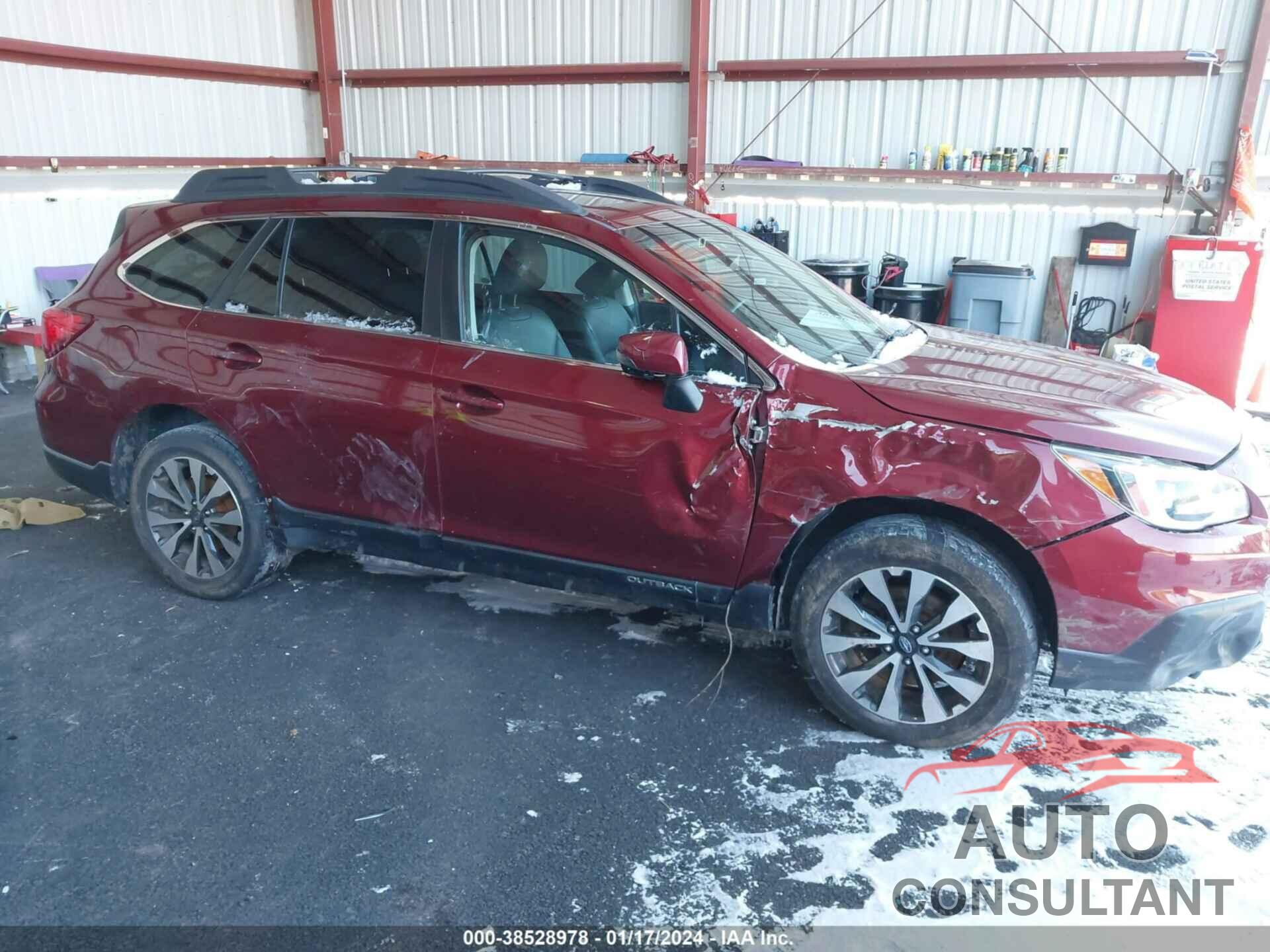 SUBARU OUTBACK 2017 - 4S4BSANC5H3208313