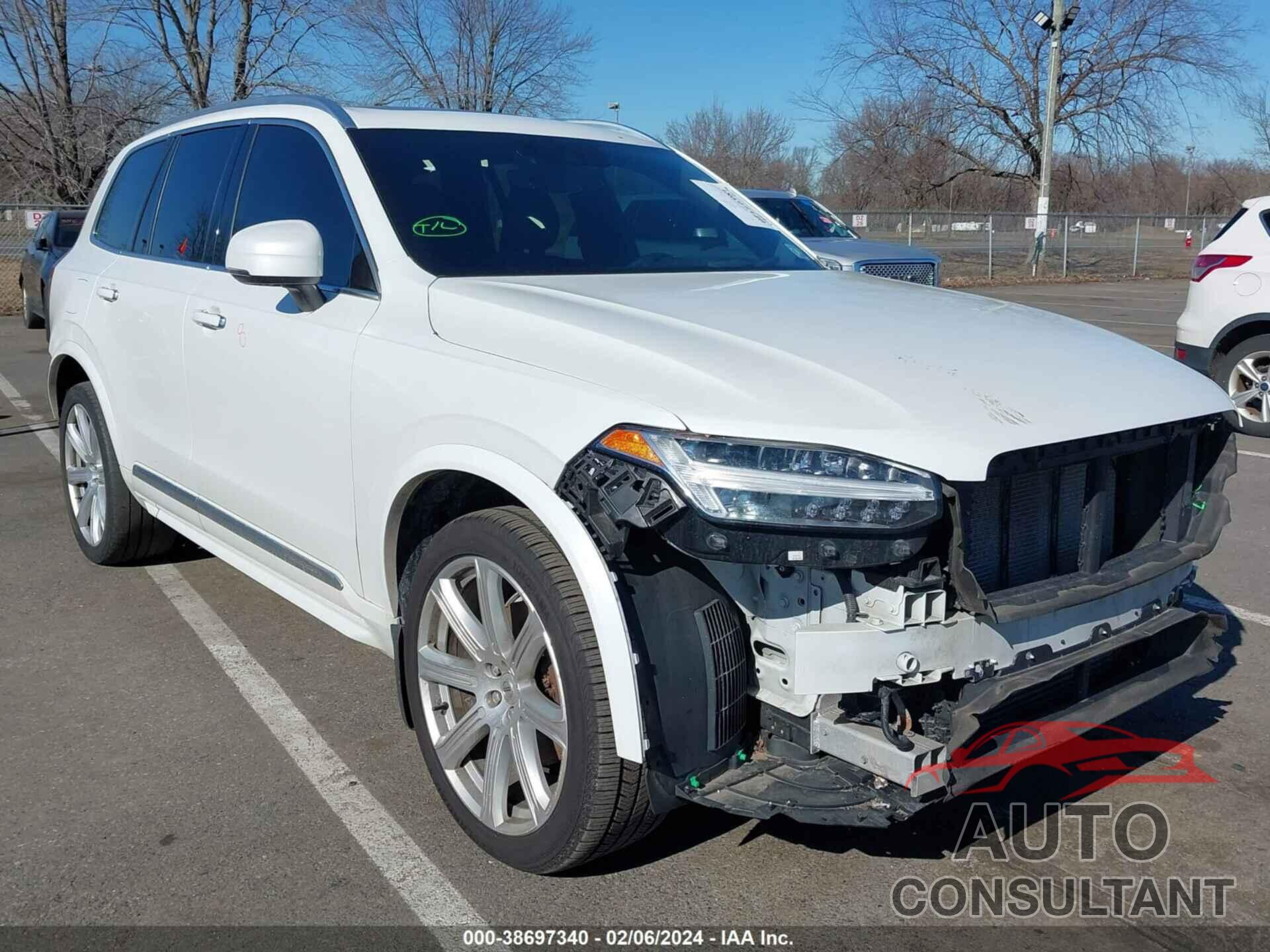 VOLVO XC90 2016 - YV4A22PL0G1032359