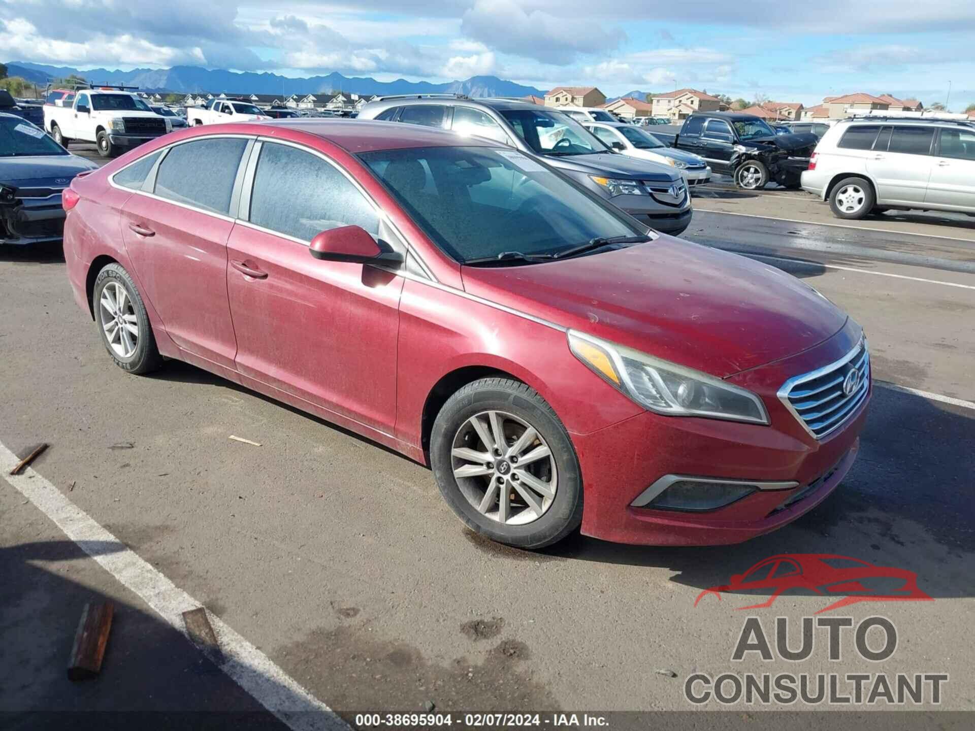 HYUNDAI SONATA 2016 - 5NPE24AF8GH267782