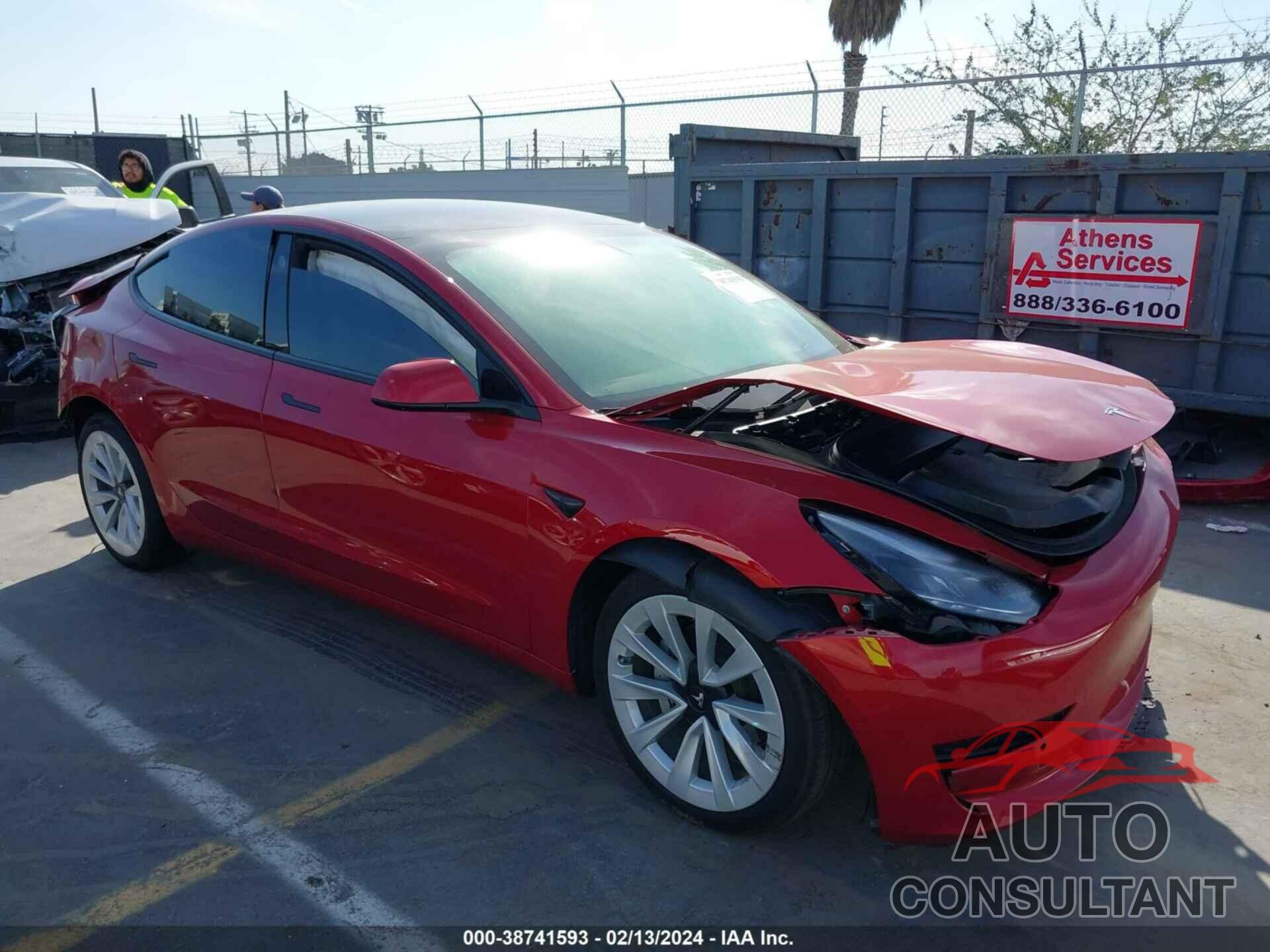 TESLA MODEL 3 2021 - 5YJ3E1EA6MF995171
