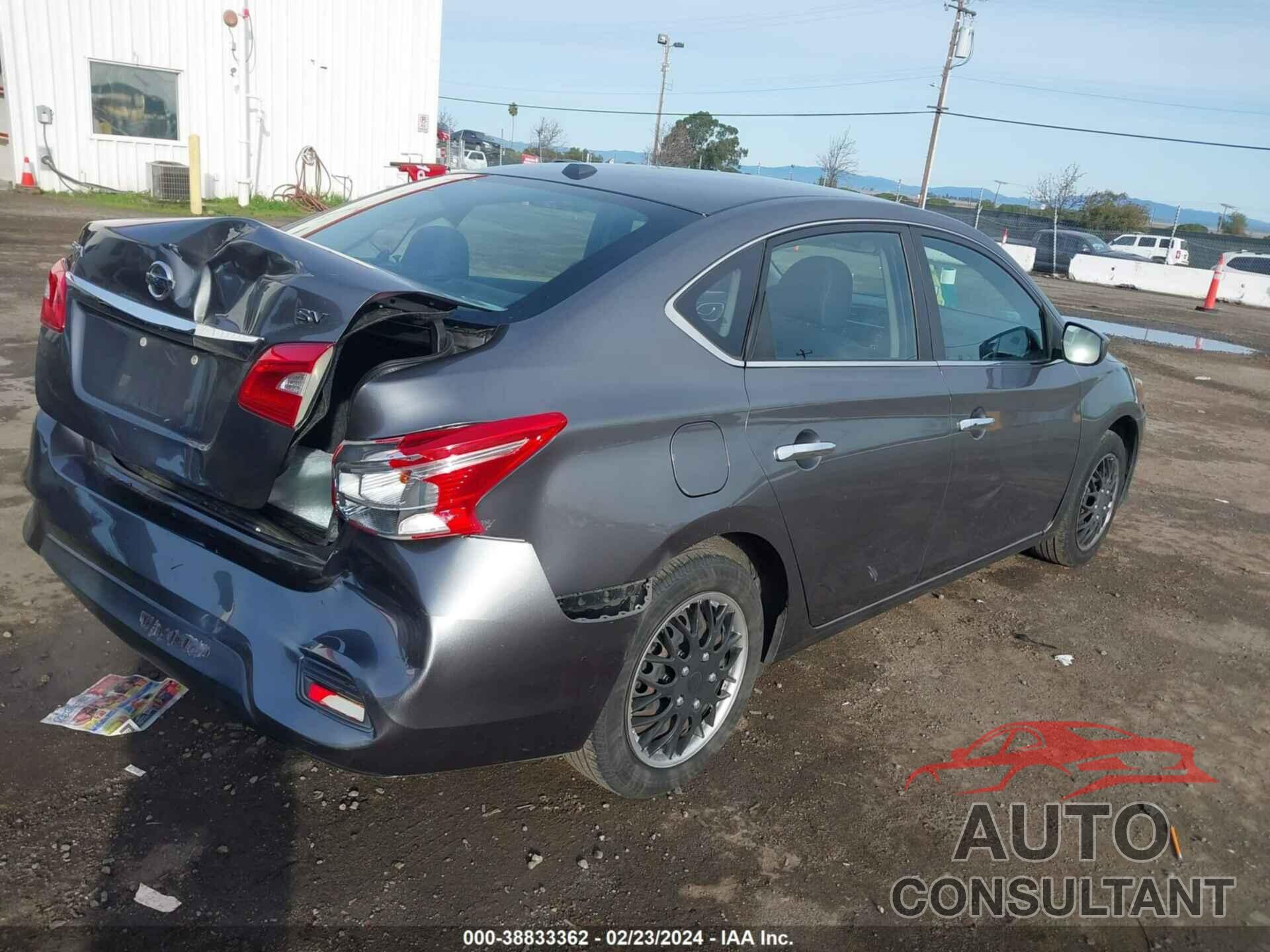 NISSAN SENTRA 2016 - 3N1AB7AP5GY235502