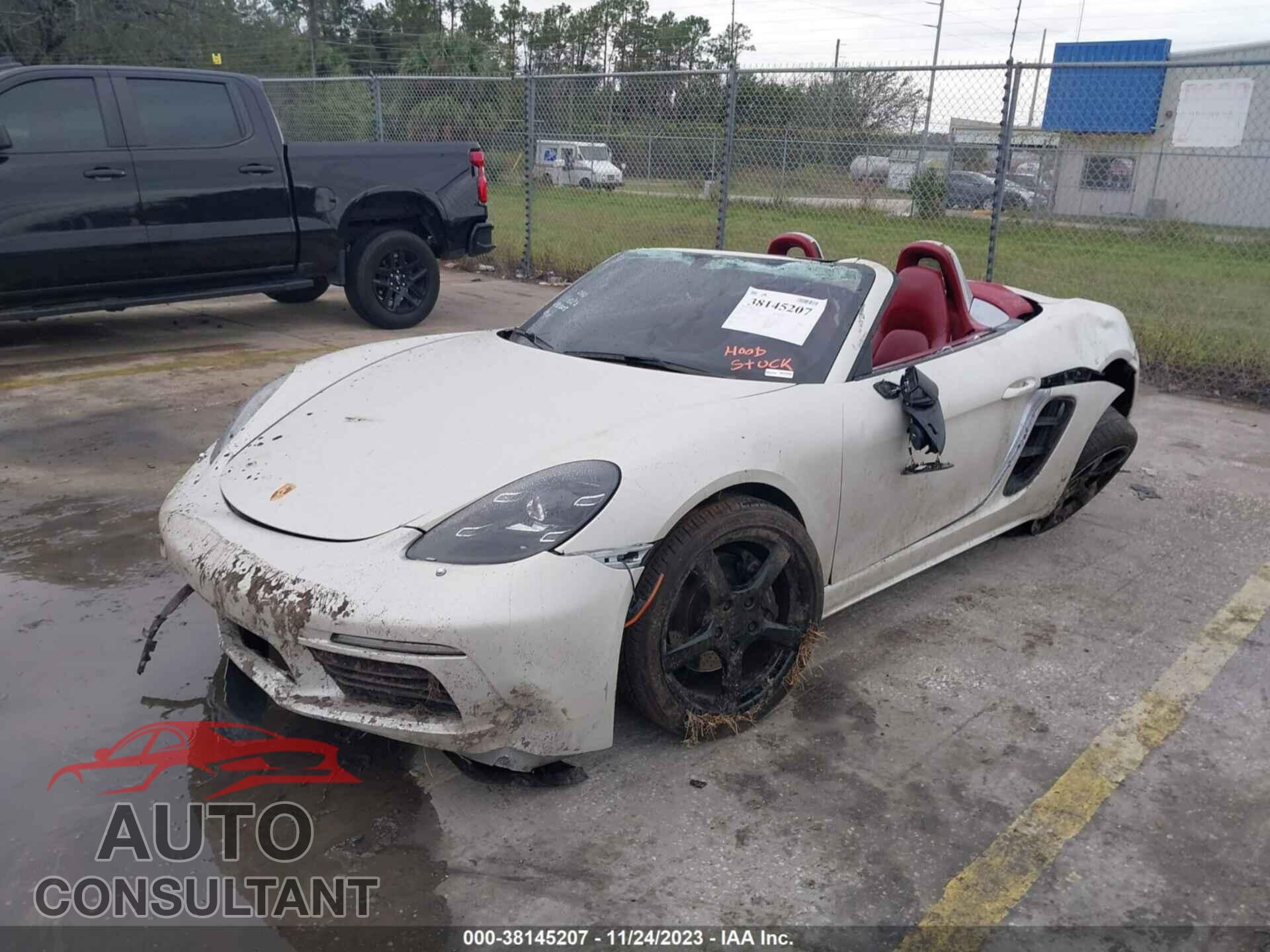 PORSCHE 718 BOXSTER 2017 - WP0CA2A84HS221711