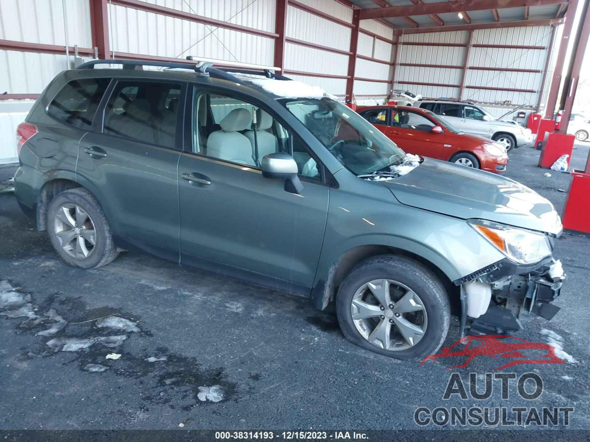 SUBARU FORESTER 2016 - JF2SJADC8GH483881