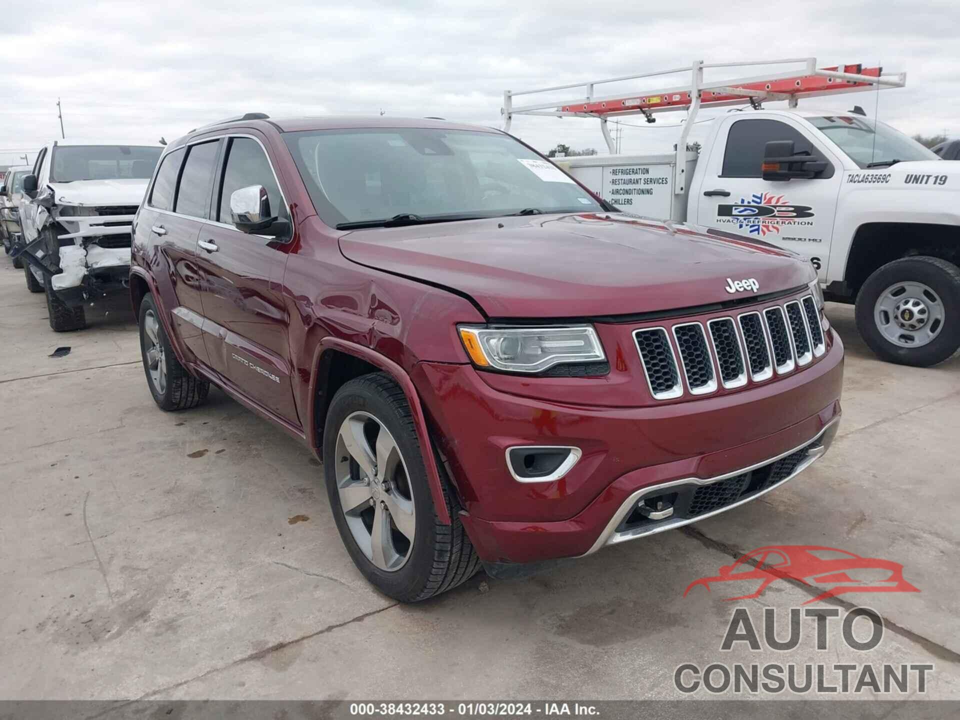JEEP GRAND CHEROKEE 2016 - 1C4RJECG3GC382673