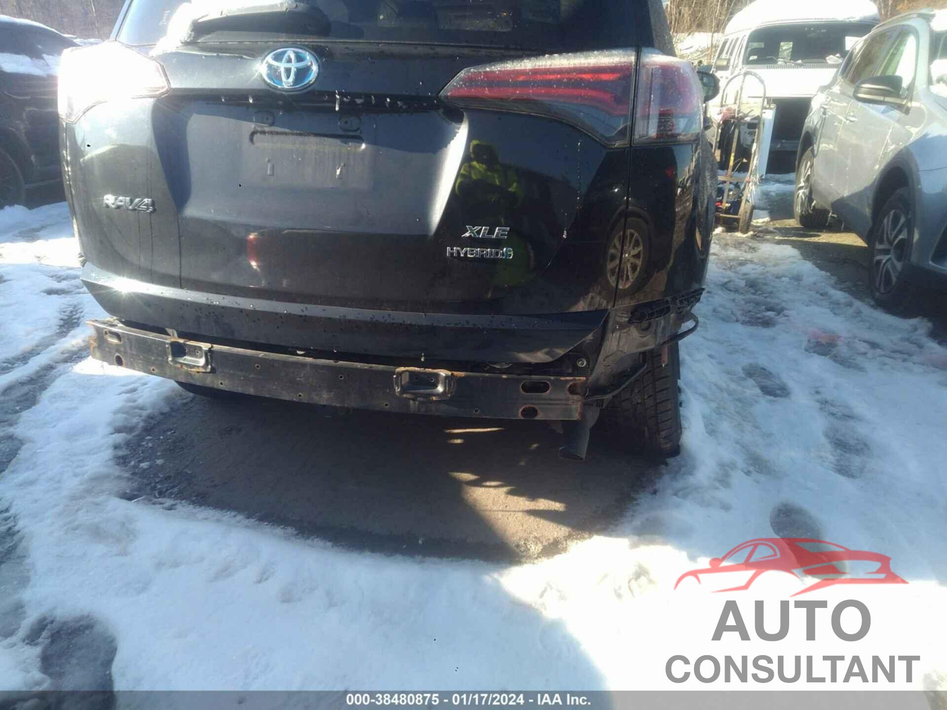 TOYOTA RAV4 HYBRID 2018 - JTMRJREV7JD193240