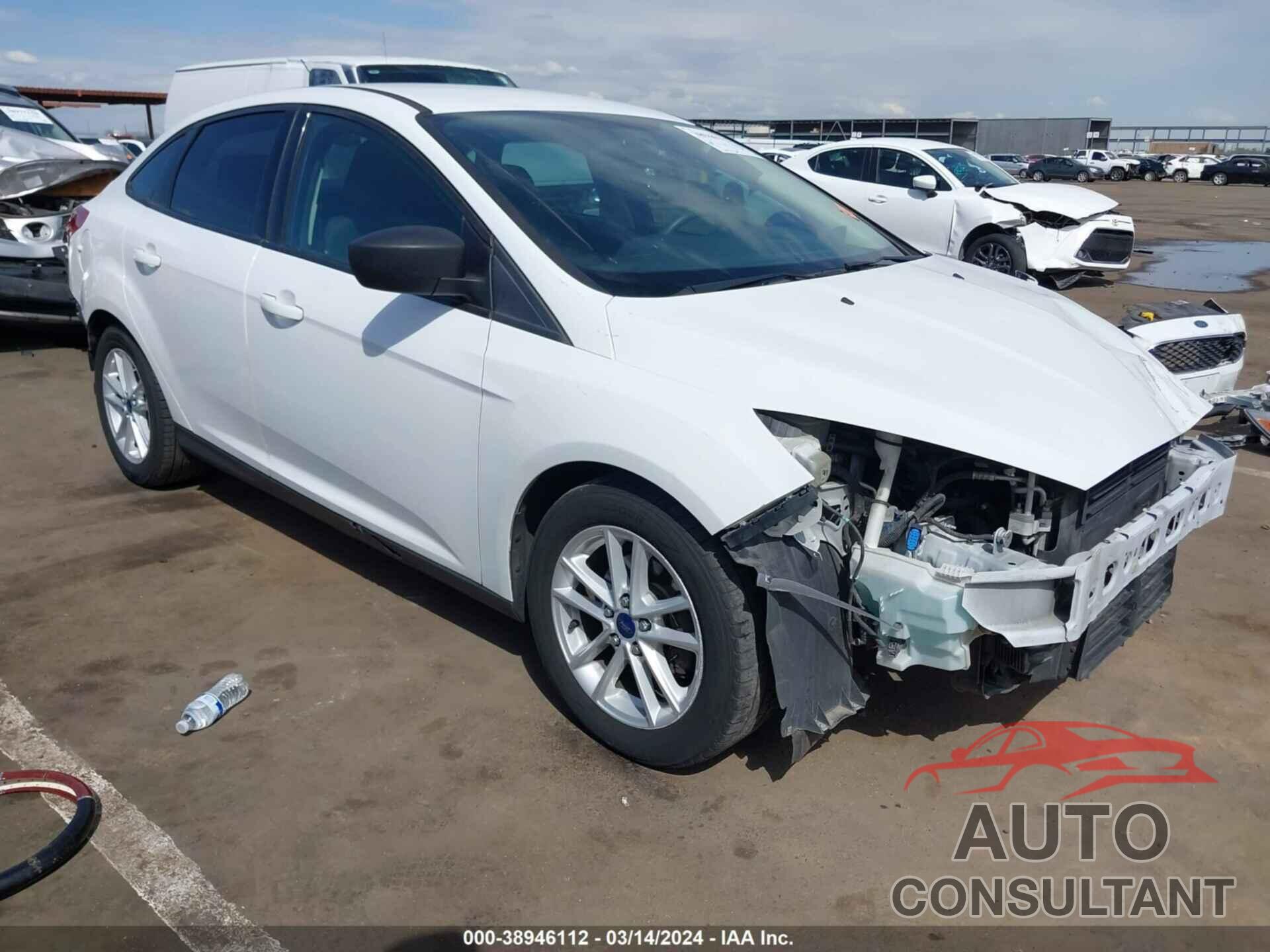 FORD FOCUS 2017 - 1FADP3F29HL308842