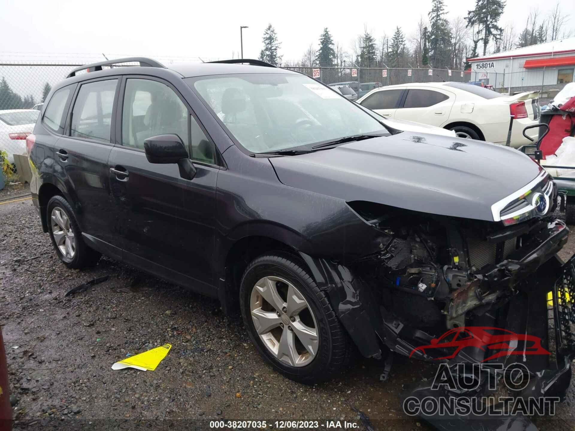 SUBARU FORESTER 2016 - JF2SJABC7GH562980