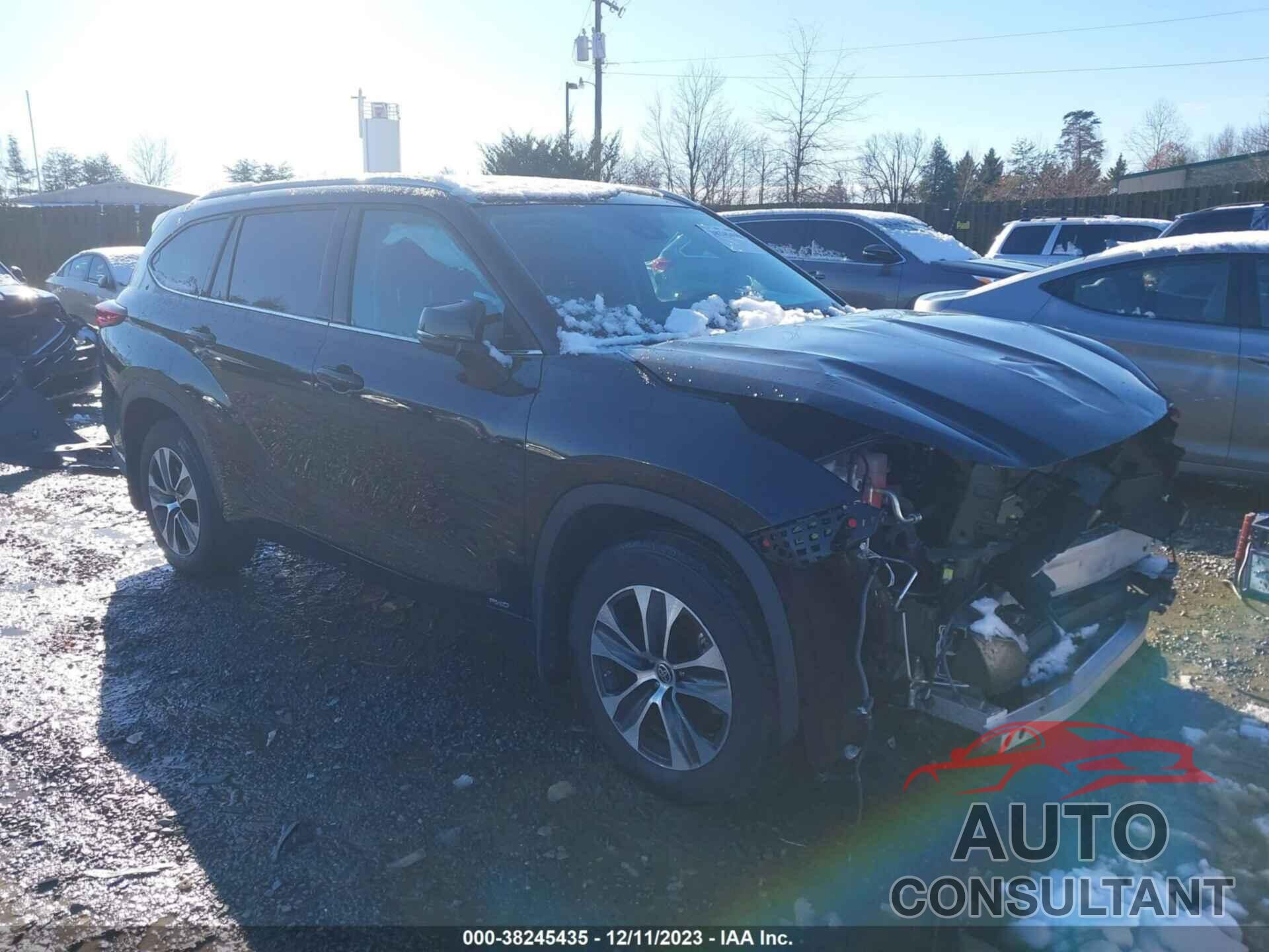 TOYOTA HIGHLANDER 2022 - 5TDGBRCH8NS559301