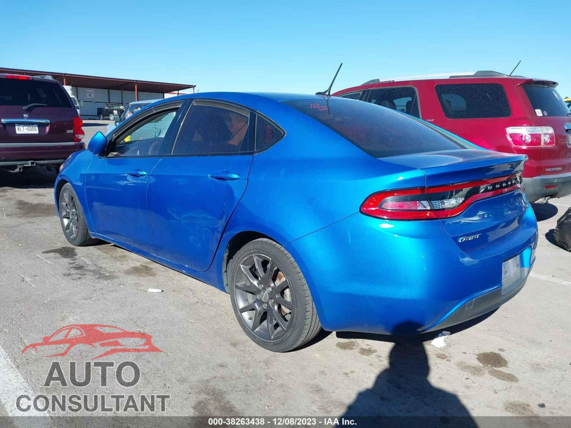 DODGE DART 2016 - 1C3CDFAA2GD656817