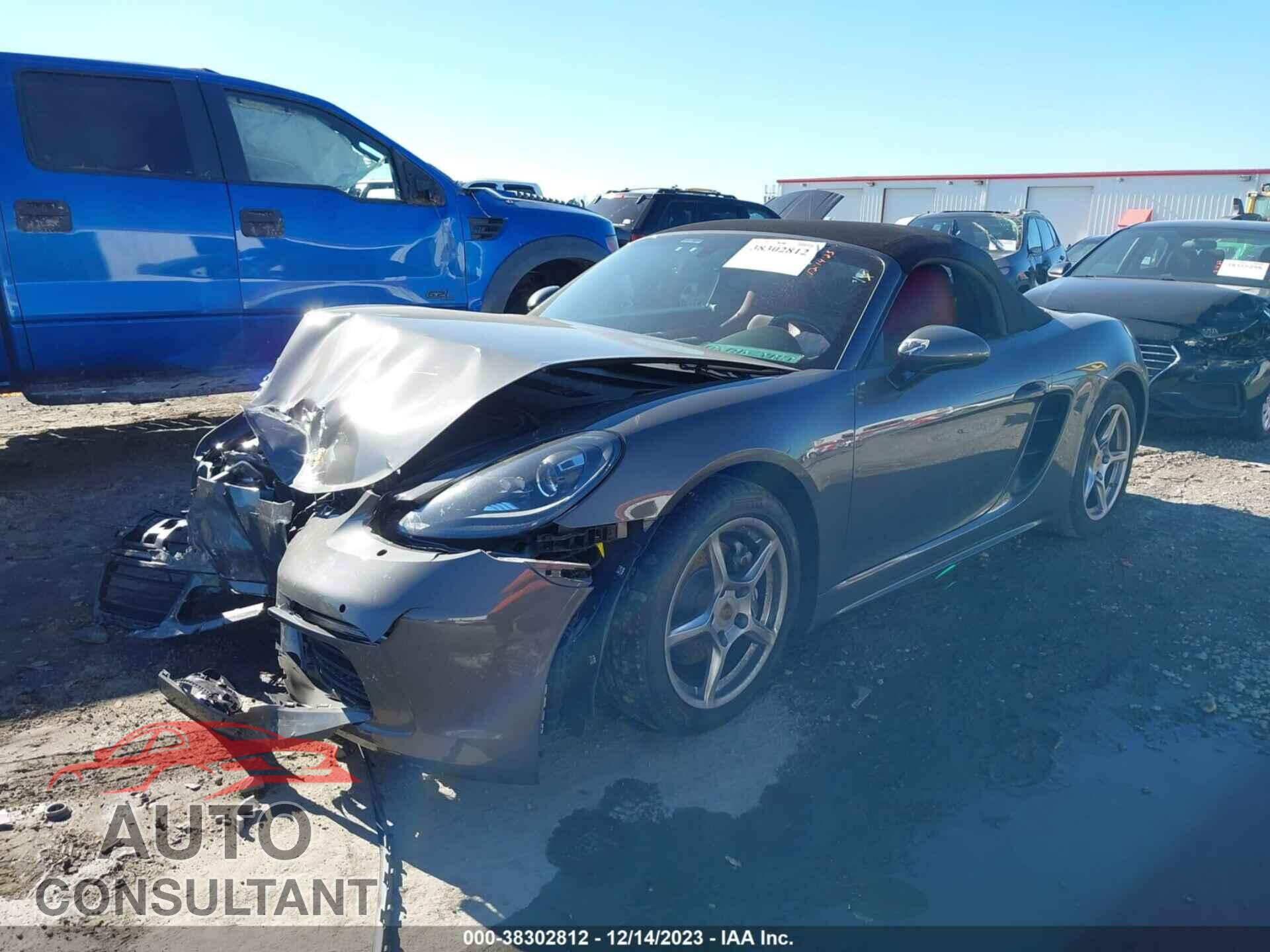 PORSCHE BOXSTER 2017 - WP0CA2A82HS220704