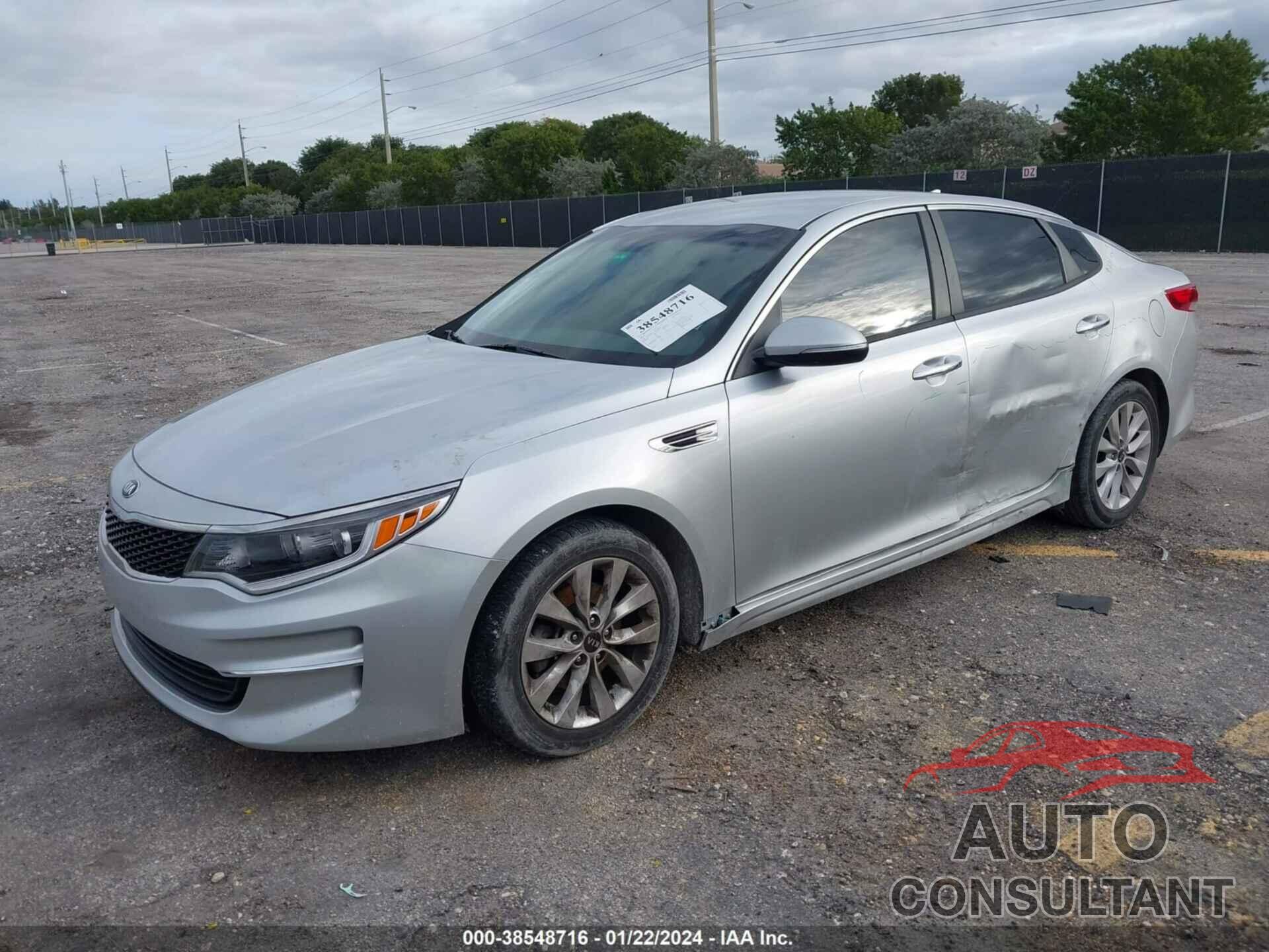 KIA OPTIMA 2018 - 5XXGT4L34JG268584