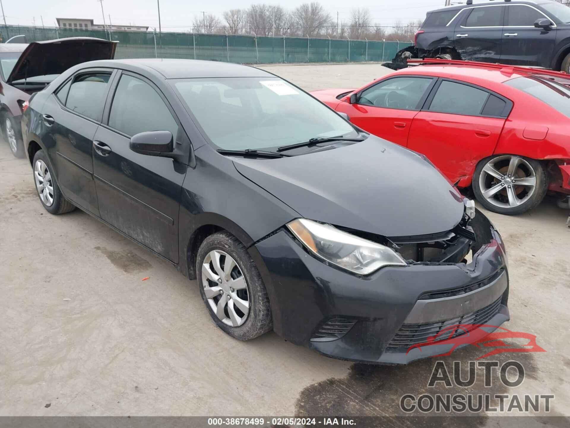 TOYOTA COROLLA 2016 - 2T1BURHE1GC670898