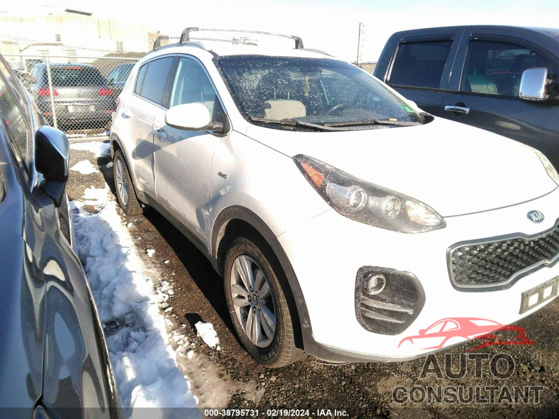 KIA SPORTAGE 2017 - KNDPMCAC9H7036429