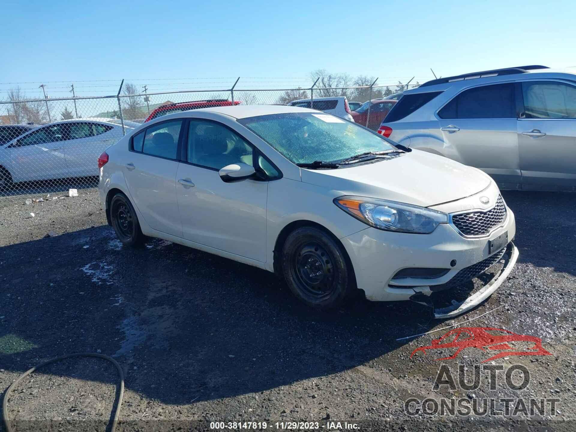 KIA FORTE 2015 - KNAFK4A68F5313353