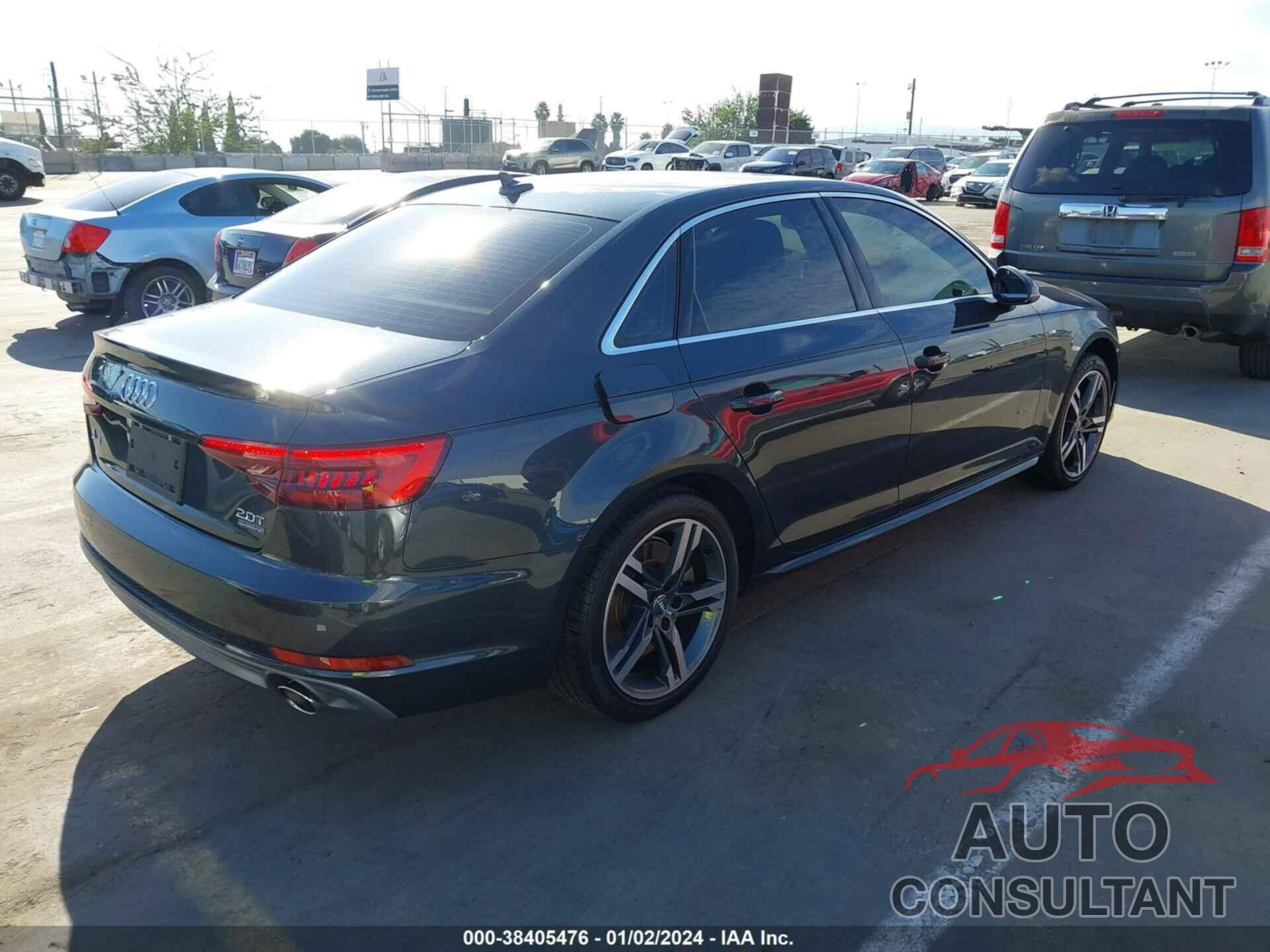 AUDI A4 2017 - WAUENAF47HN038716