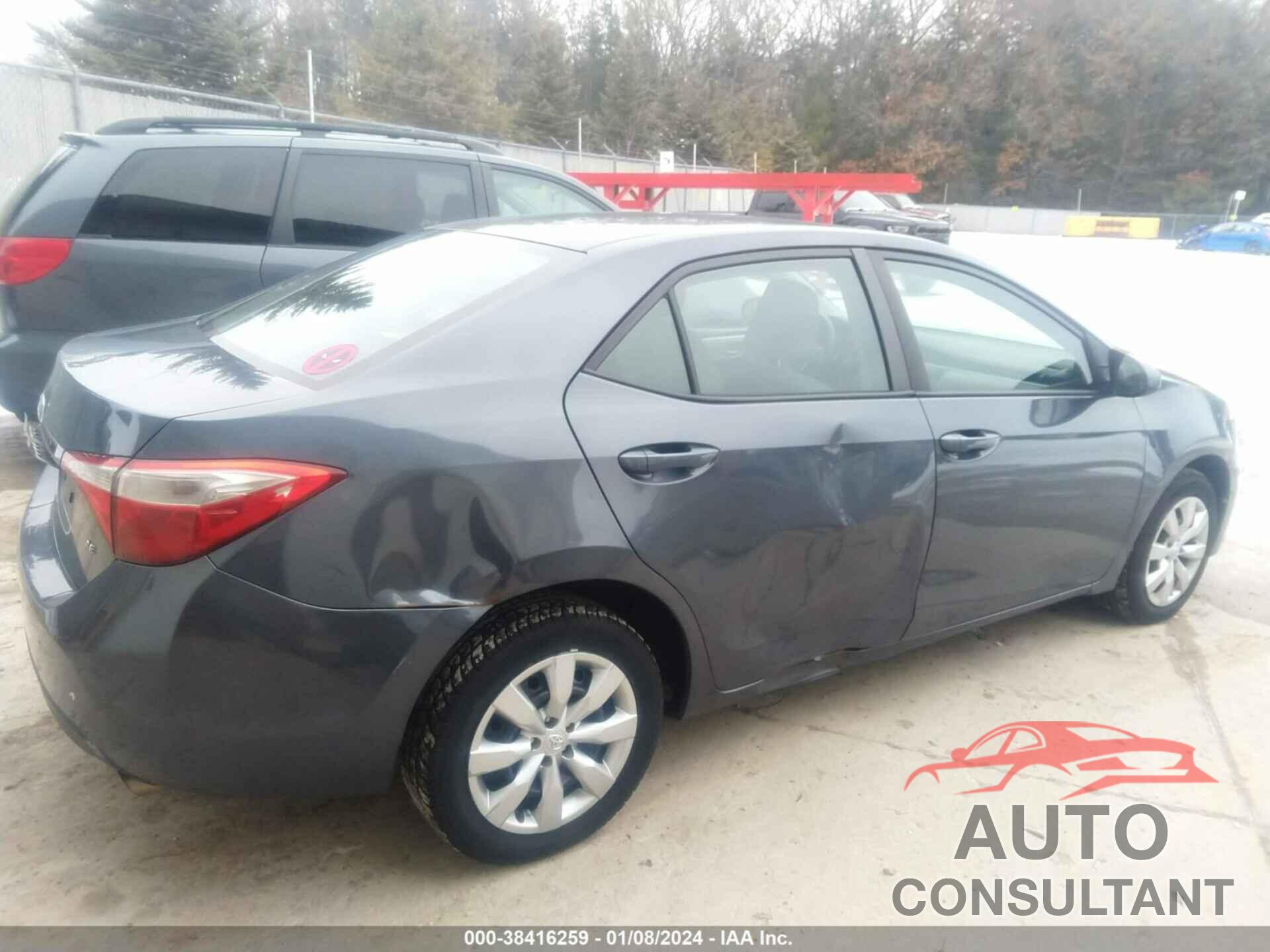 TOYOTA COROLLA 2016 - 5YFBURHE7GP477722